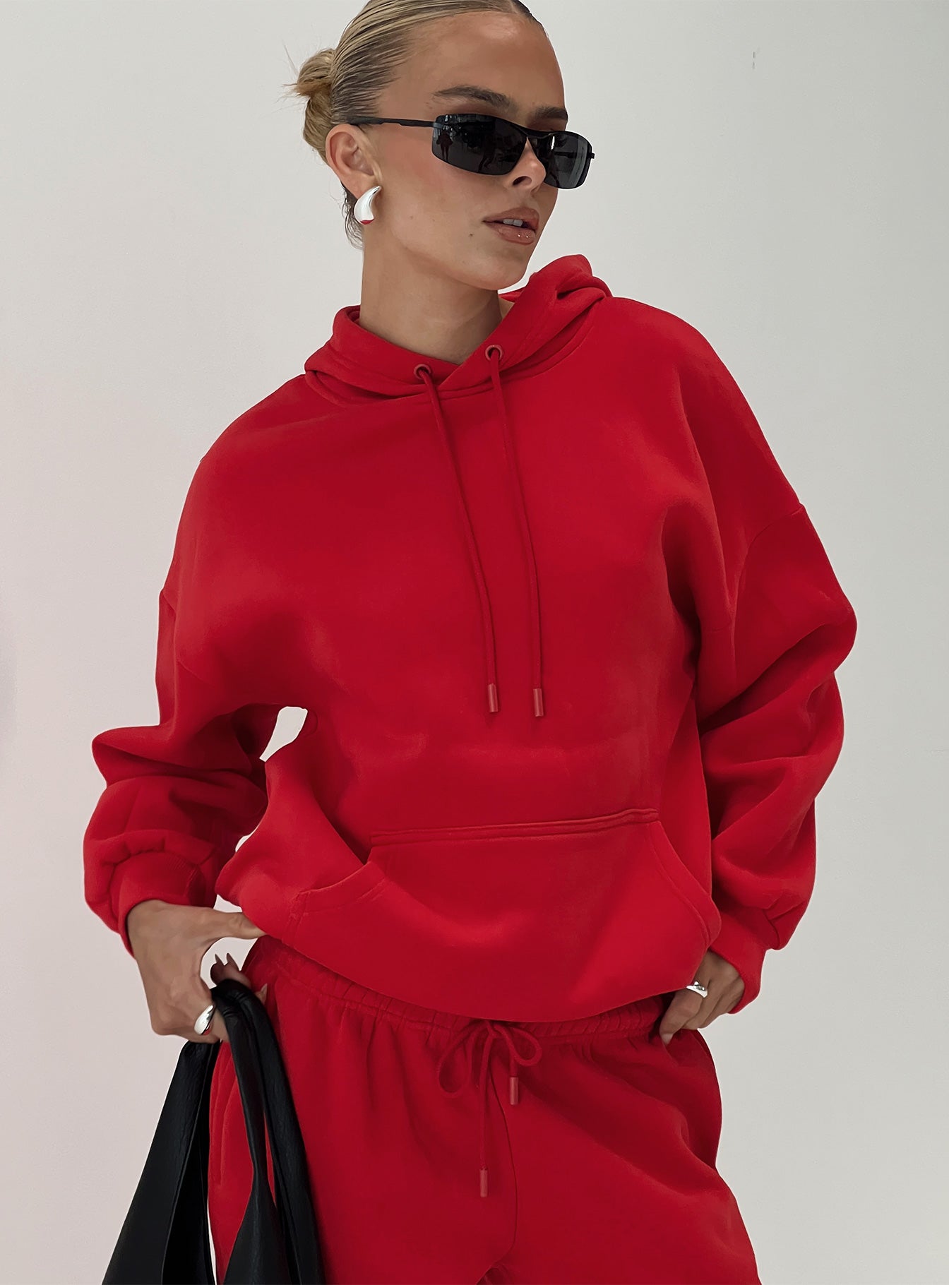Dream Fleece Classic Hoodie Red、mySite、solidvoid