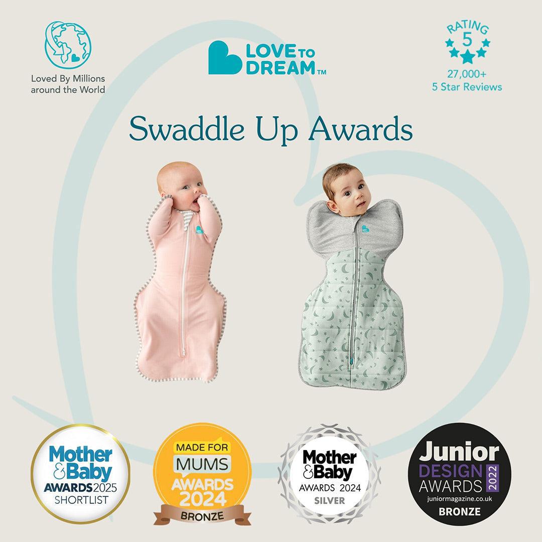  Love to Dream Swaddle Up (2.5 Tog) - White Dreamer、mySite、merchandisen
