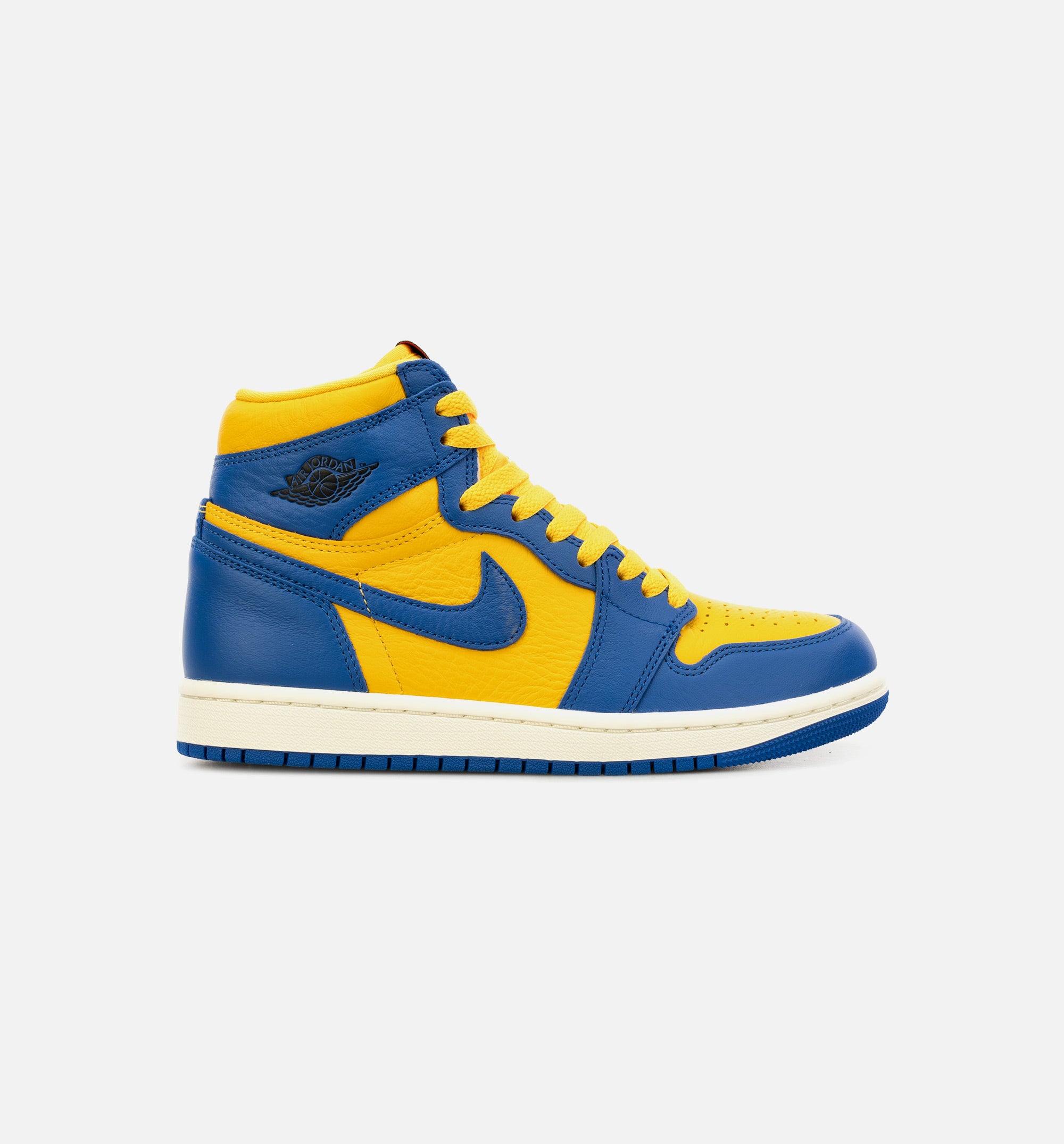 Air Jordan 1 High OG Reverse Laney Womens Lifestyle Shoe - Yellow/Blue、mySite、dreamappss