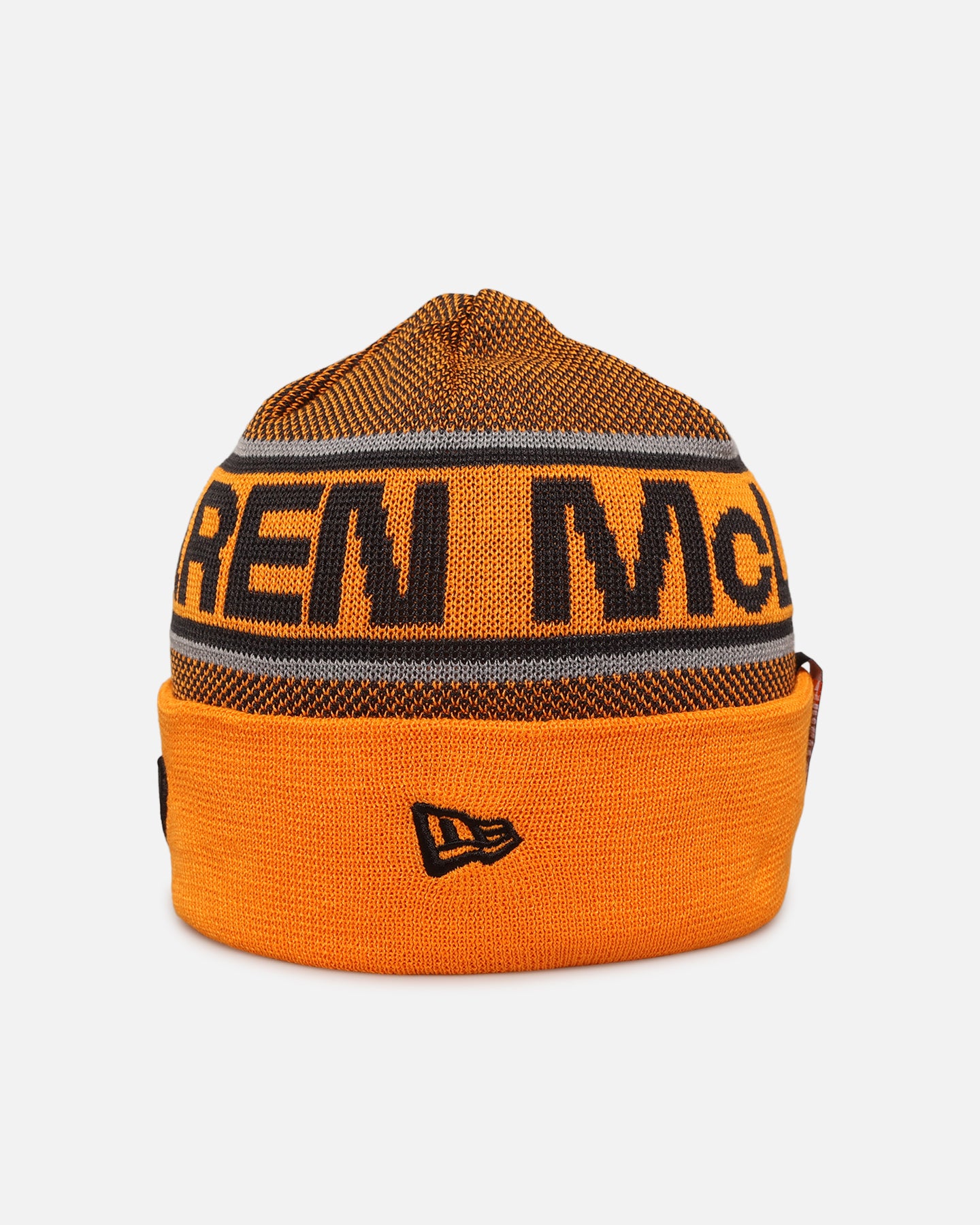 New Era X Mclaren Team Cuff Knit Beanie Medium Orange、mySite、zt4zffjzw