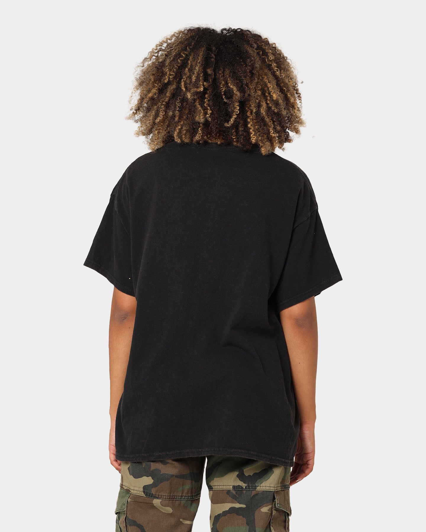 Goat Crew Goat Crew X Stranger Things Hellfire Club Vintage T-Shirt Washed Black、mySite、zt4zffjzw