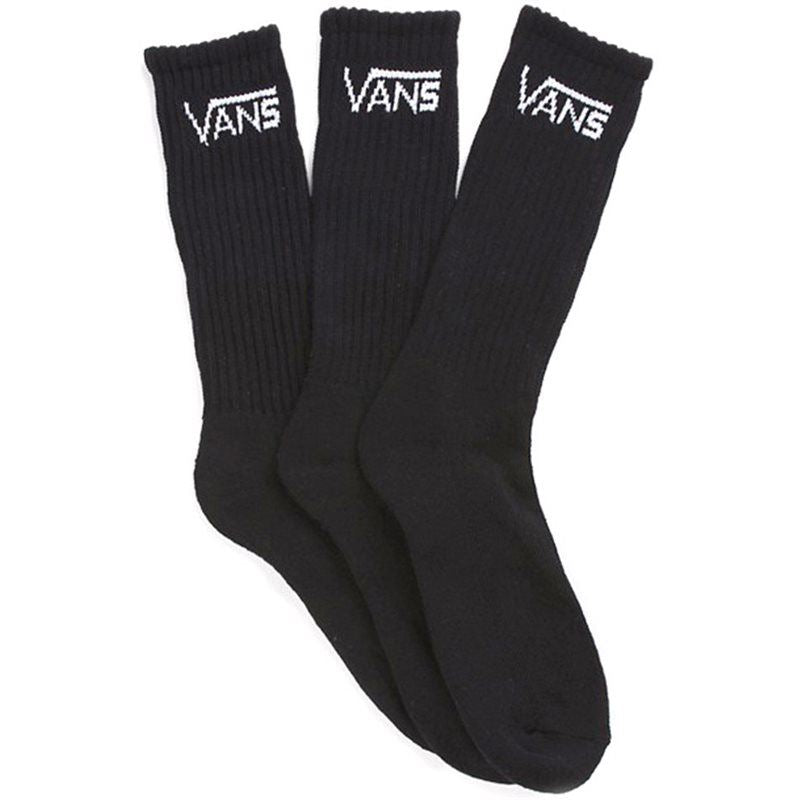  Vans Classic Crew Socks 3 Pack - Black、mySite、merchandisen