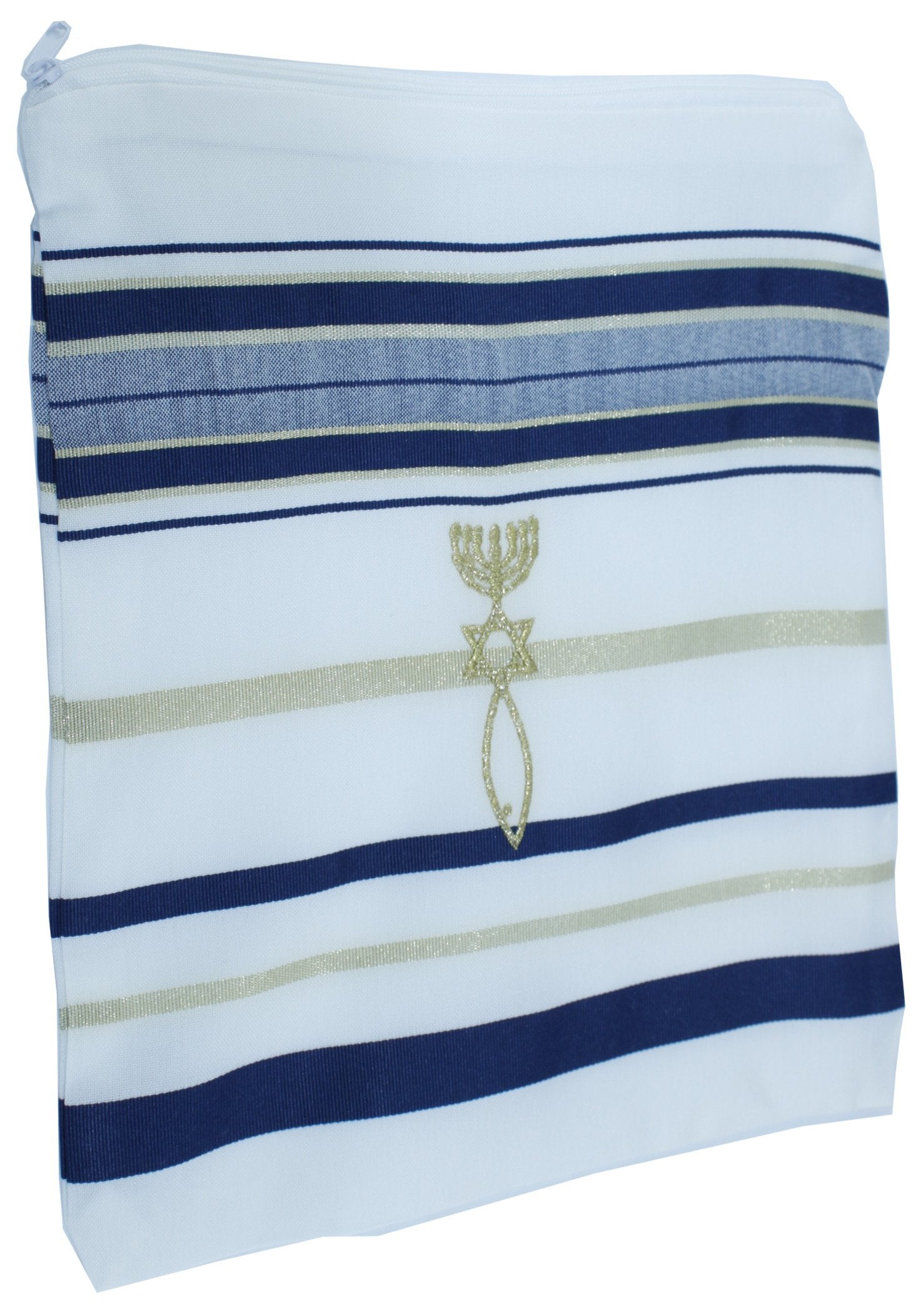 New Covenant Prayer Shawl Tallit English/Hebrew with Matching Case、mySite、topwebapps