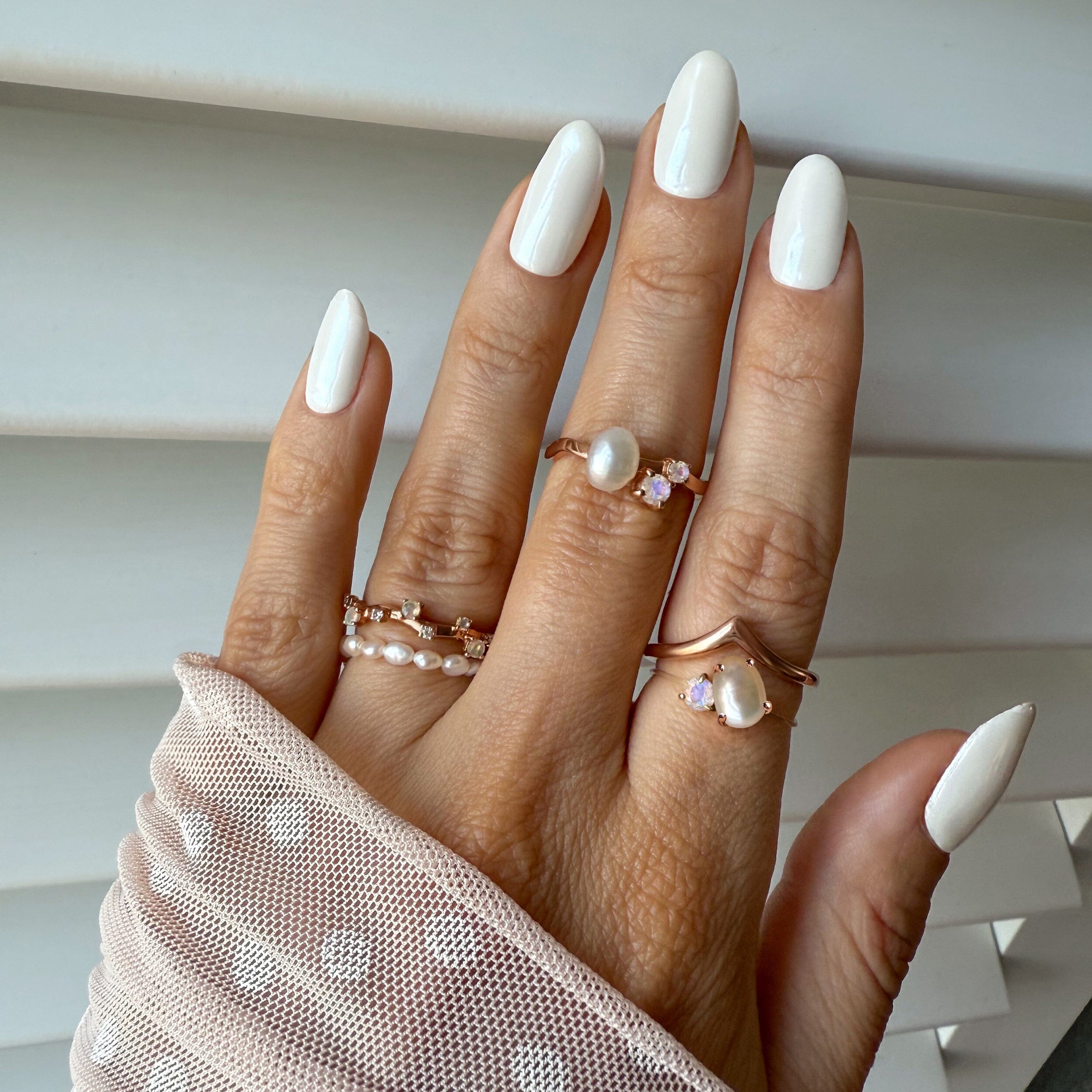 Floating Ring - Toi Et Moi Pearl & Moonstone、mySite、hinf8tx79