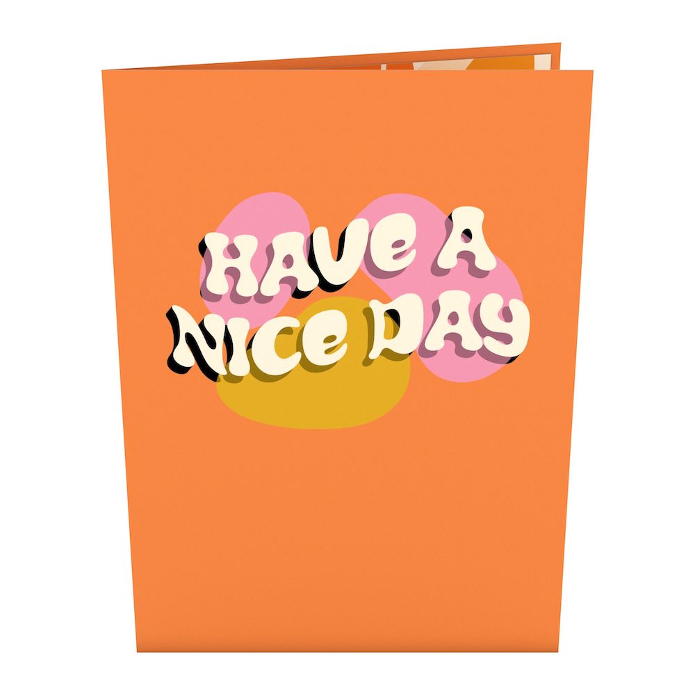 All Smiles Thank You Pop-Up Card、mySite、solidvoid