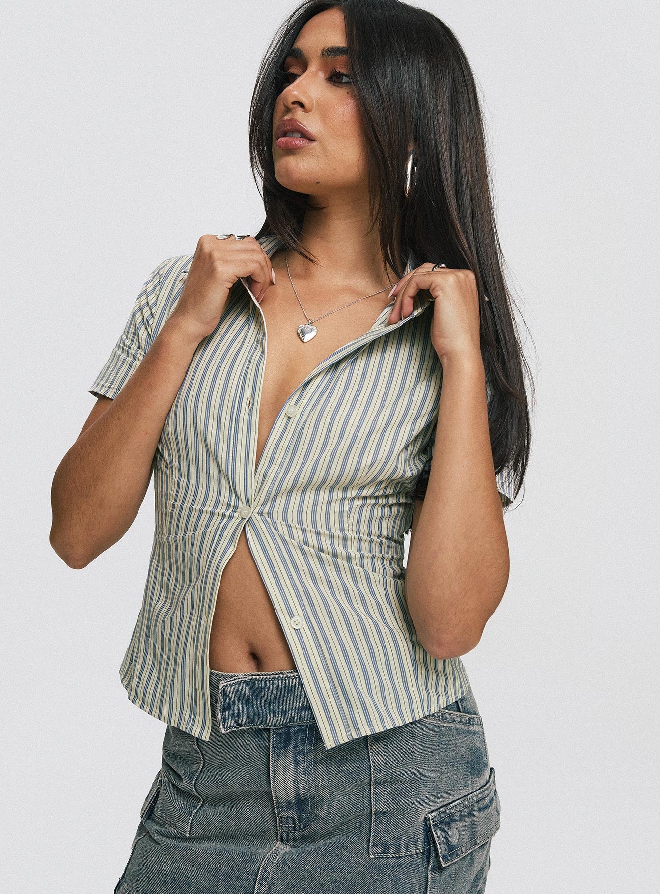 Peppy Shirt Stripe、mySite、solidvoid