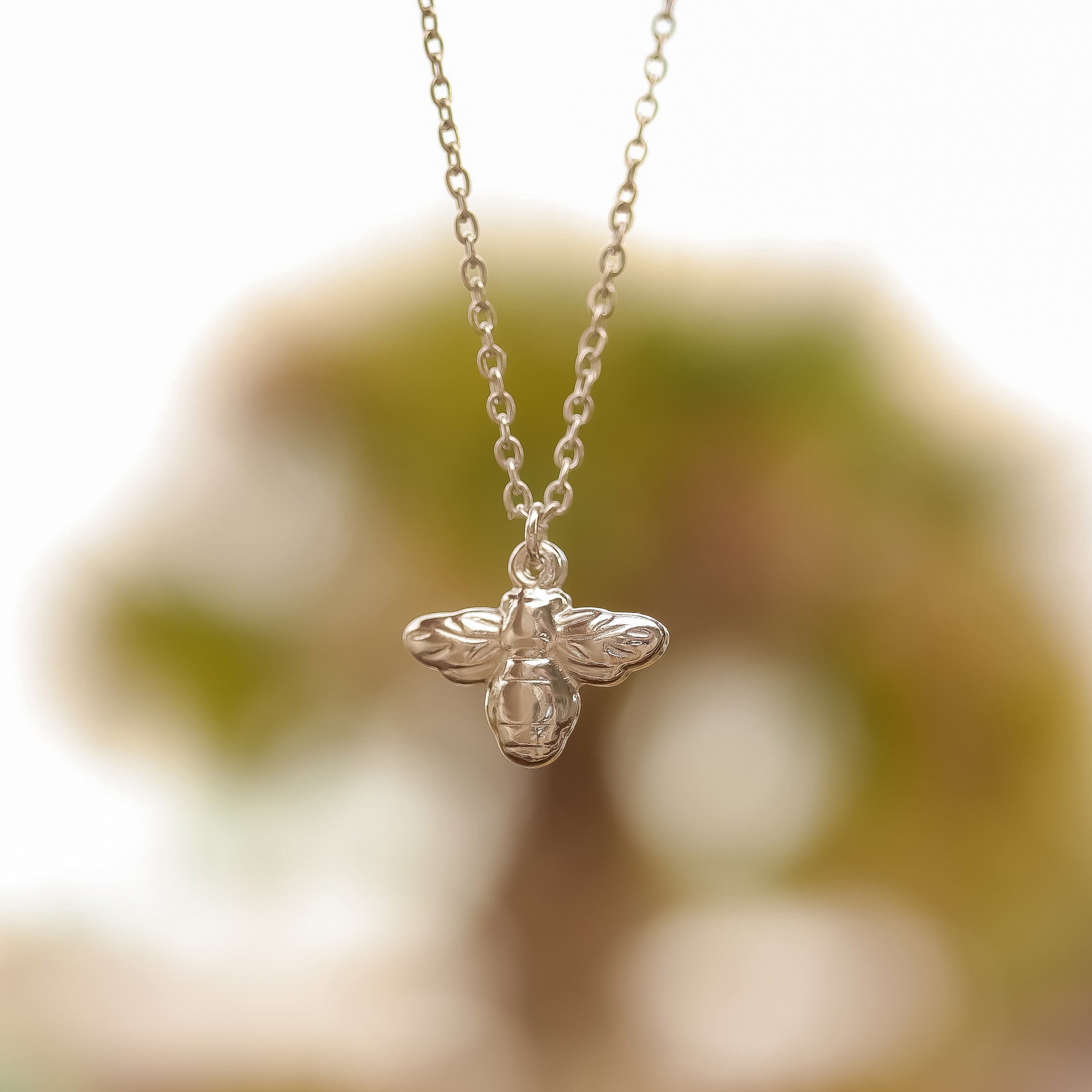 18K Gold PVD Stainless Steel Bee Charm / PDL0102、mySite、dreamappss