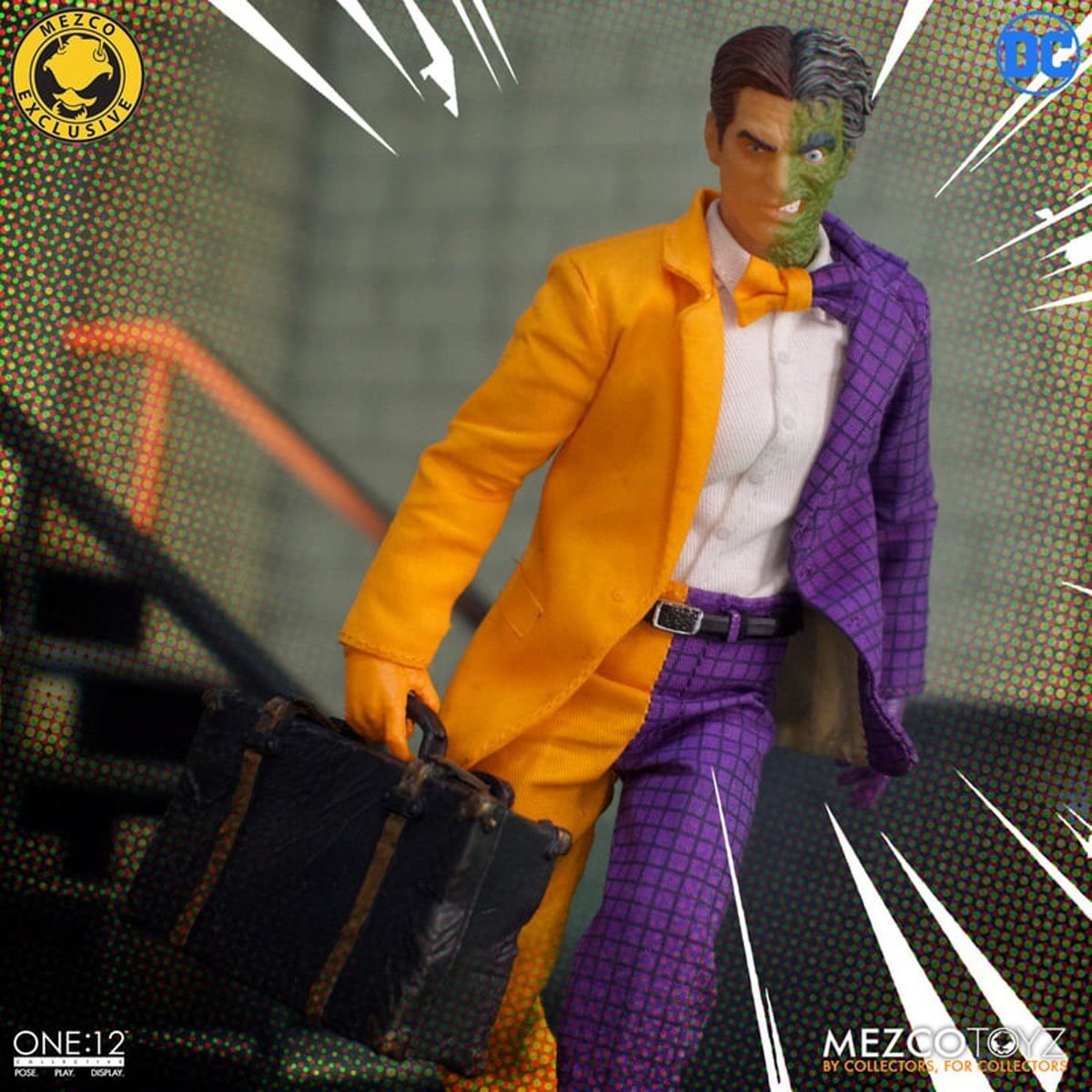DC Comics Mezco One:12 Collective Batman vs Two-Face Boxed Set (Golden Age Edition)、mySite、hgirdovlk