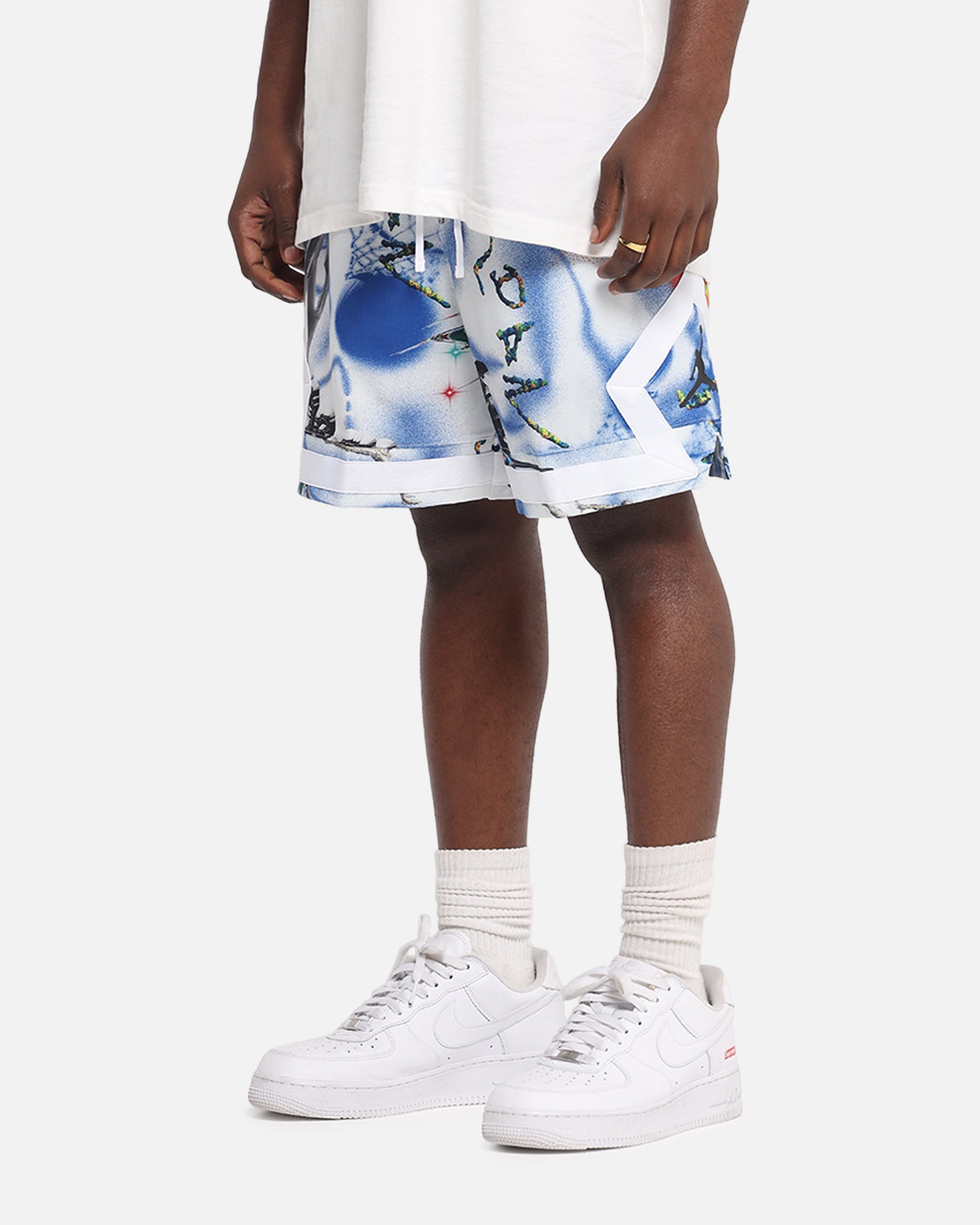 Jordan Jumpman Dri-FIT Sport Diamond Shorts White/Black、mySite、zt4zffjzw