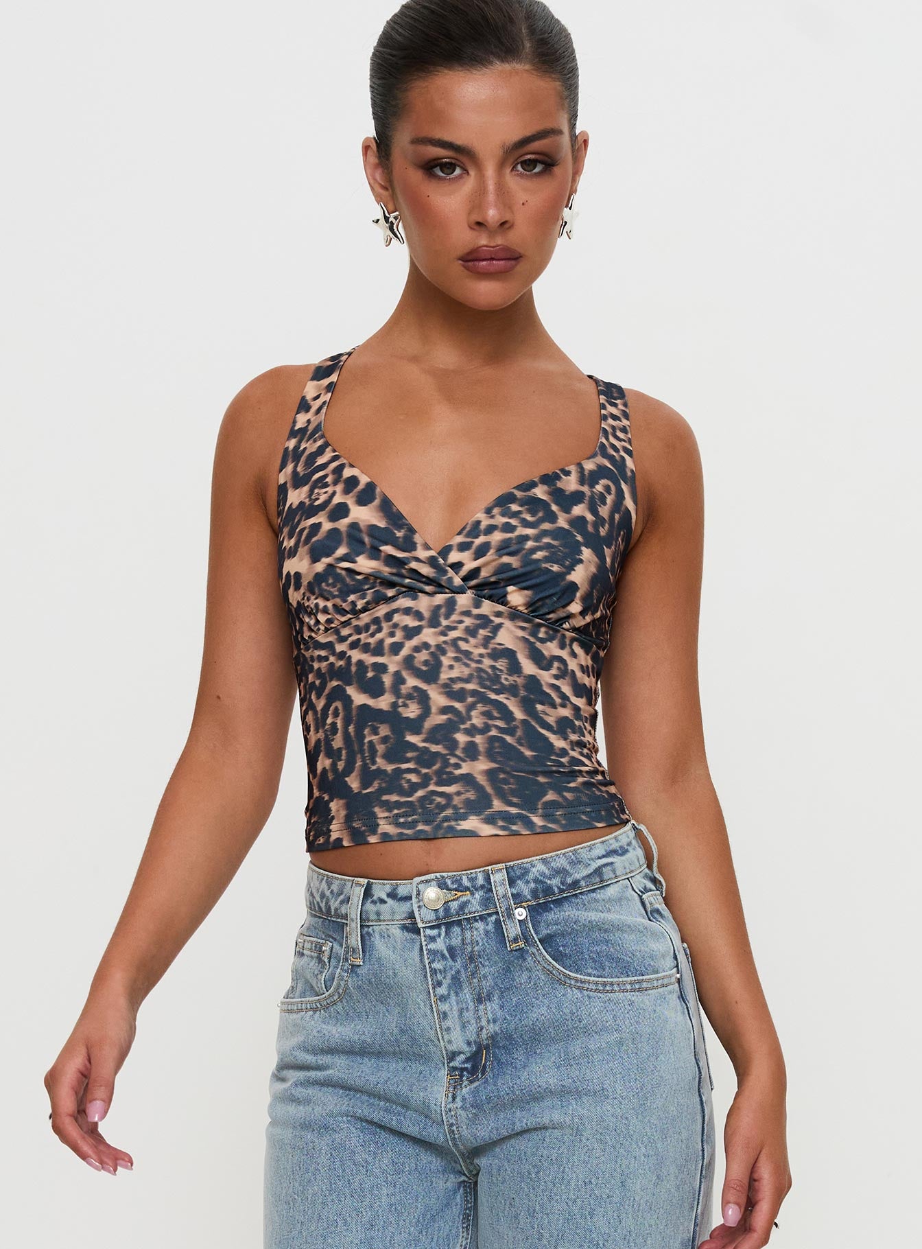 Wandella Tank Brown Leopard、mySite、solidvoid