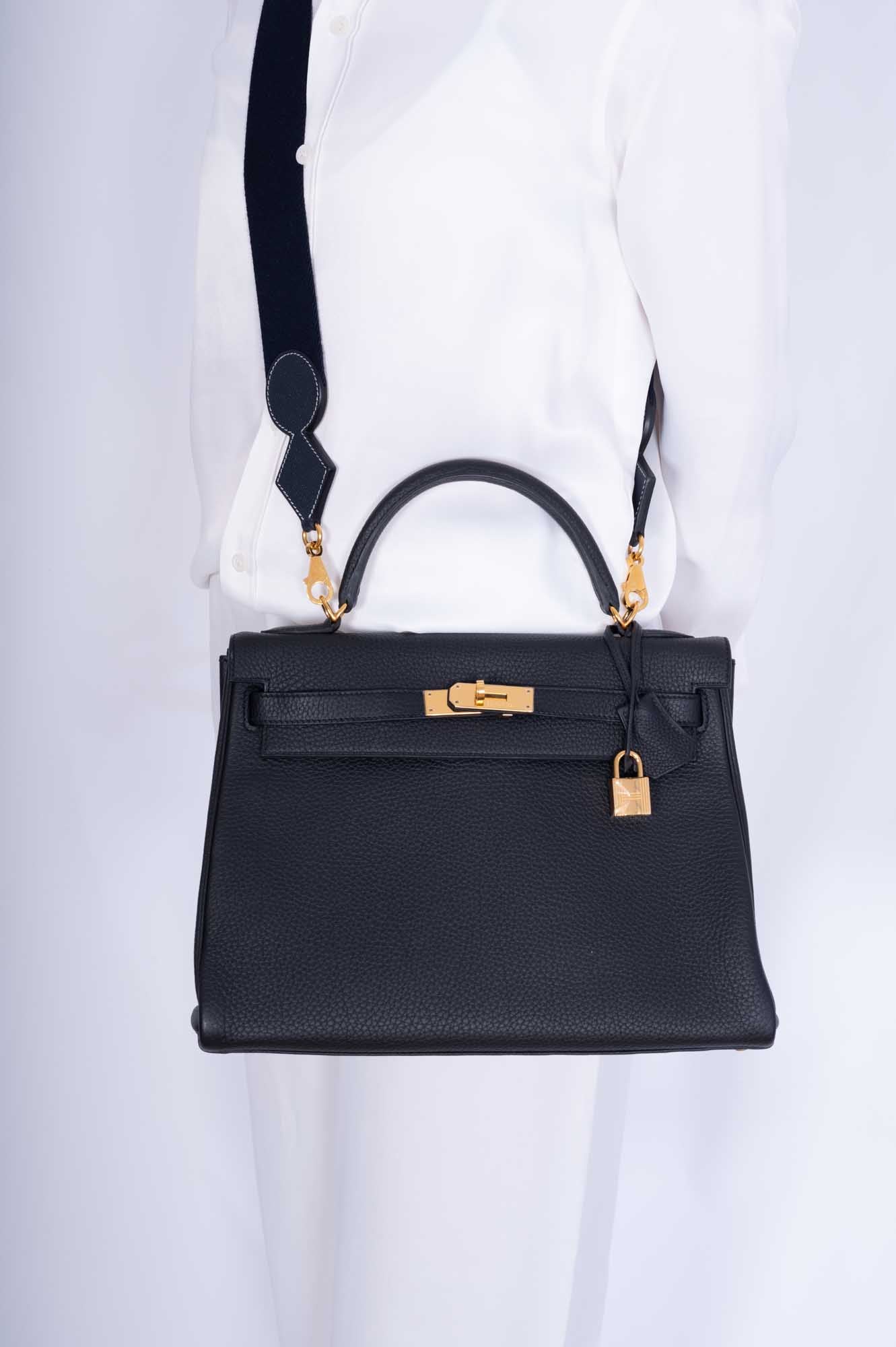 Hermès Kelly 32 Black Togo Gold Hardware、mySite、garminoutage.com