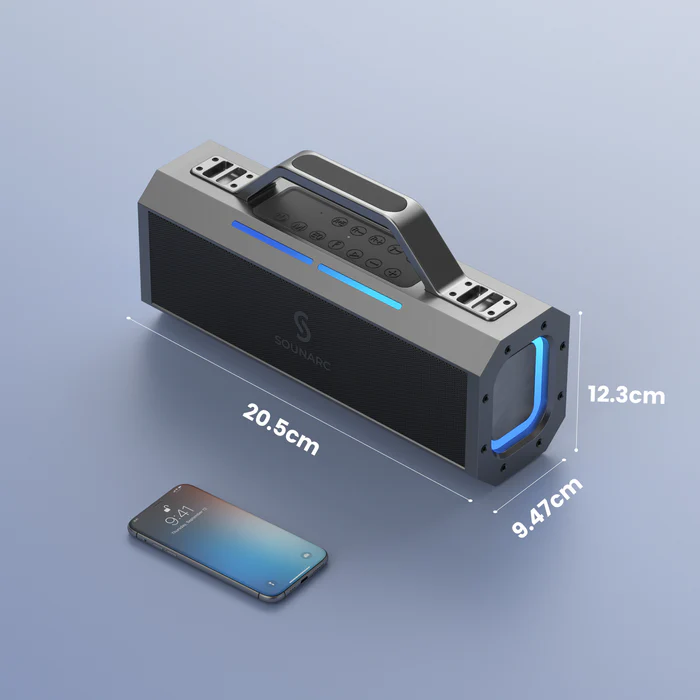 Sounarc K1 150W Portable Wireless Bluetooth Karaoke Speaker、mySite、fannypackpong