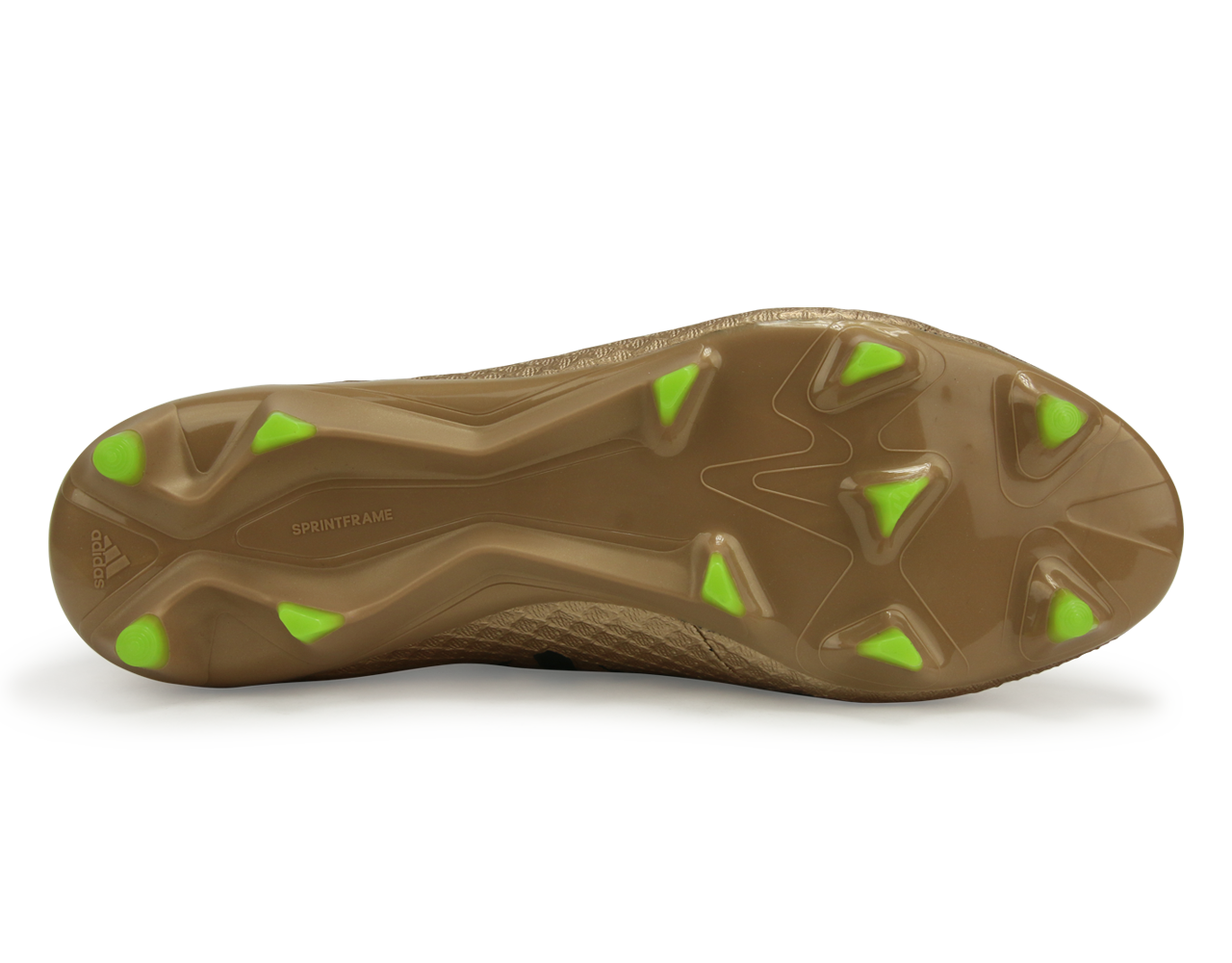 adidas Men's Messi 16.1 FG Copper Metallic/Core Black/Solar Green、mySite、noshort