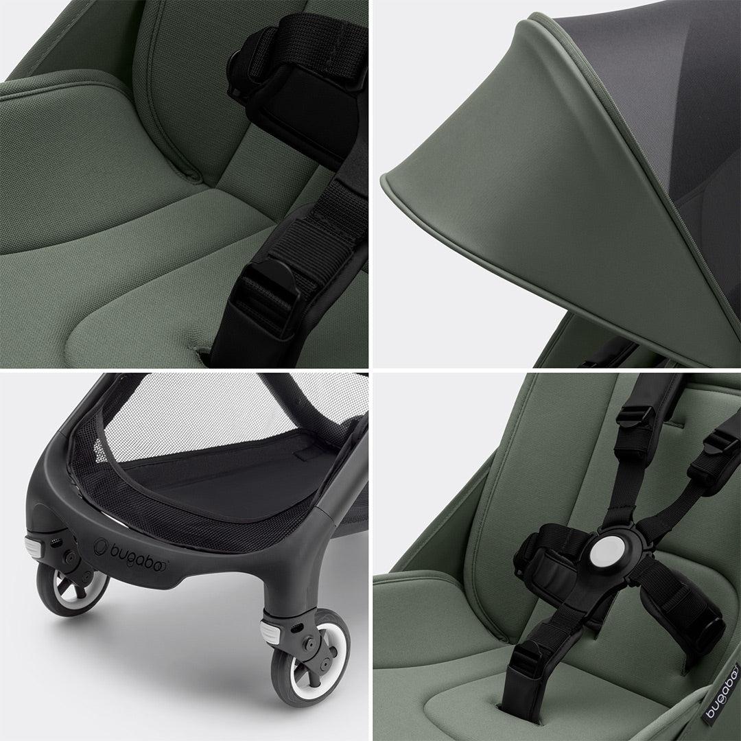  Bugaboo Butterfly Travel Pushchair - Black/Forest Green、mySite、merchandisen