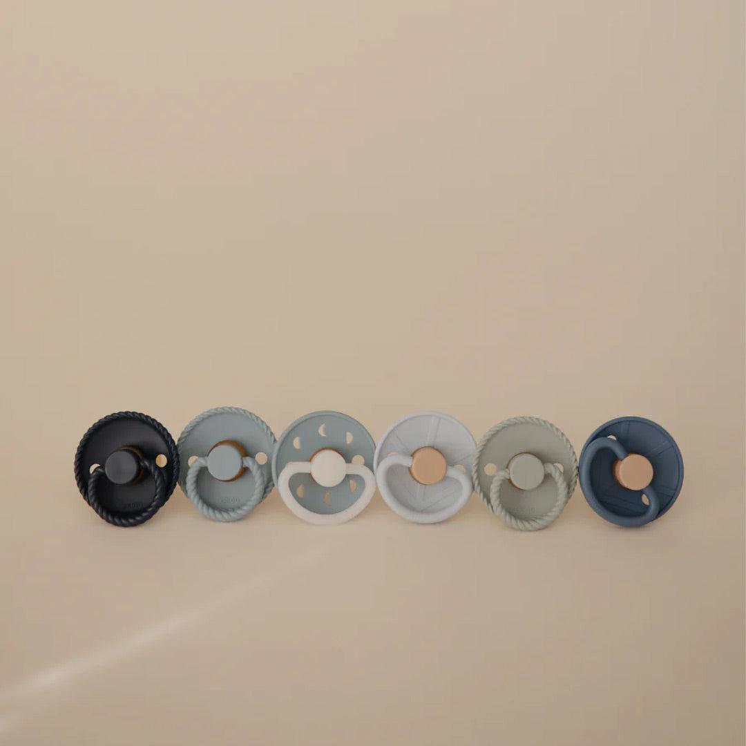  FRIGG Daisy Latex Pacifier - 6 Pack - Endless Sea、mySite、merchandisen