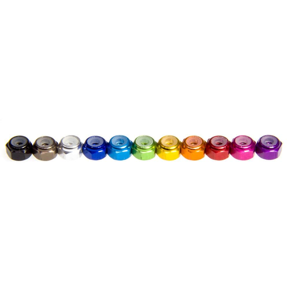  M3 Nylock Nut (4PCS) - Choose Your Color、mySite、merchandisen