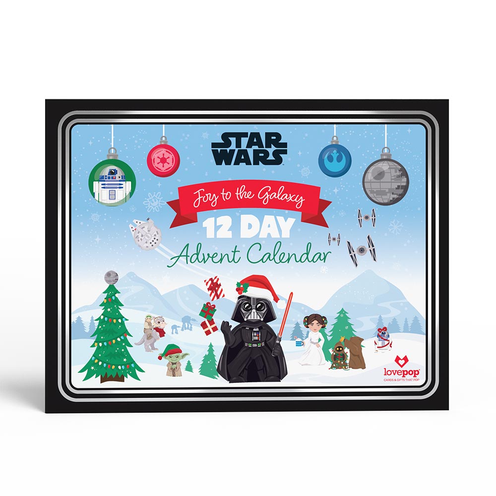 Star Wars™ Joy to the Galaxy 12 Day Holiday Advent Calendar、mySite、solidvoid