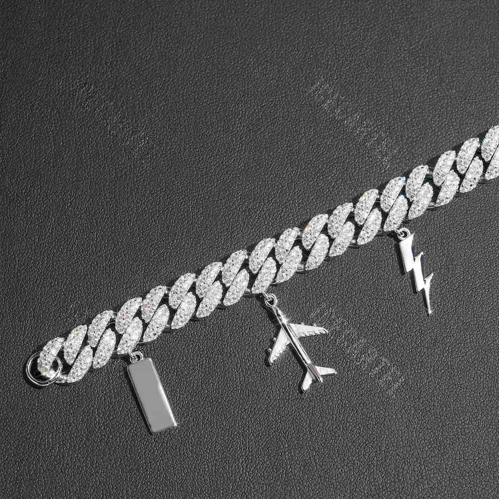 10MM Iced Out Custom Miami Cuban Link Bracelet 14K Gold、mySite、hinf8tx79