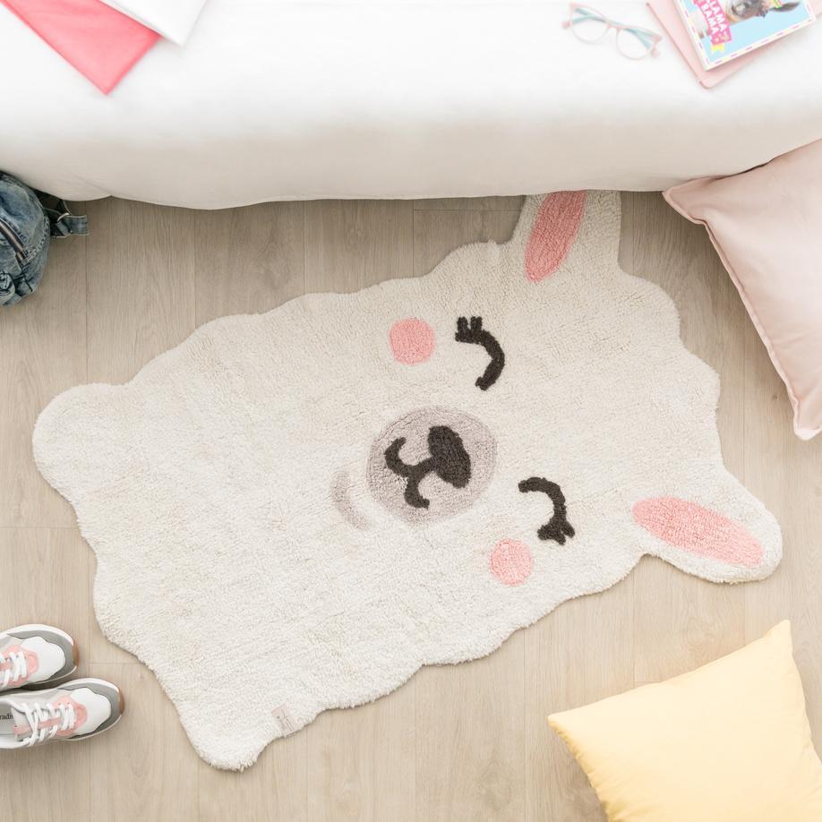 Smile Like a Llama Washable Rug、mySite、gigharbornorthrealestate