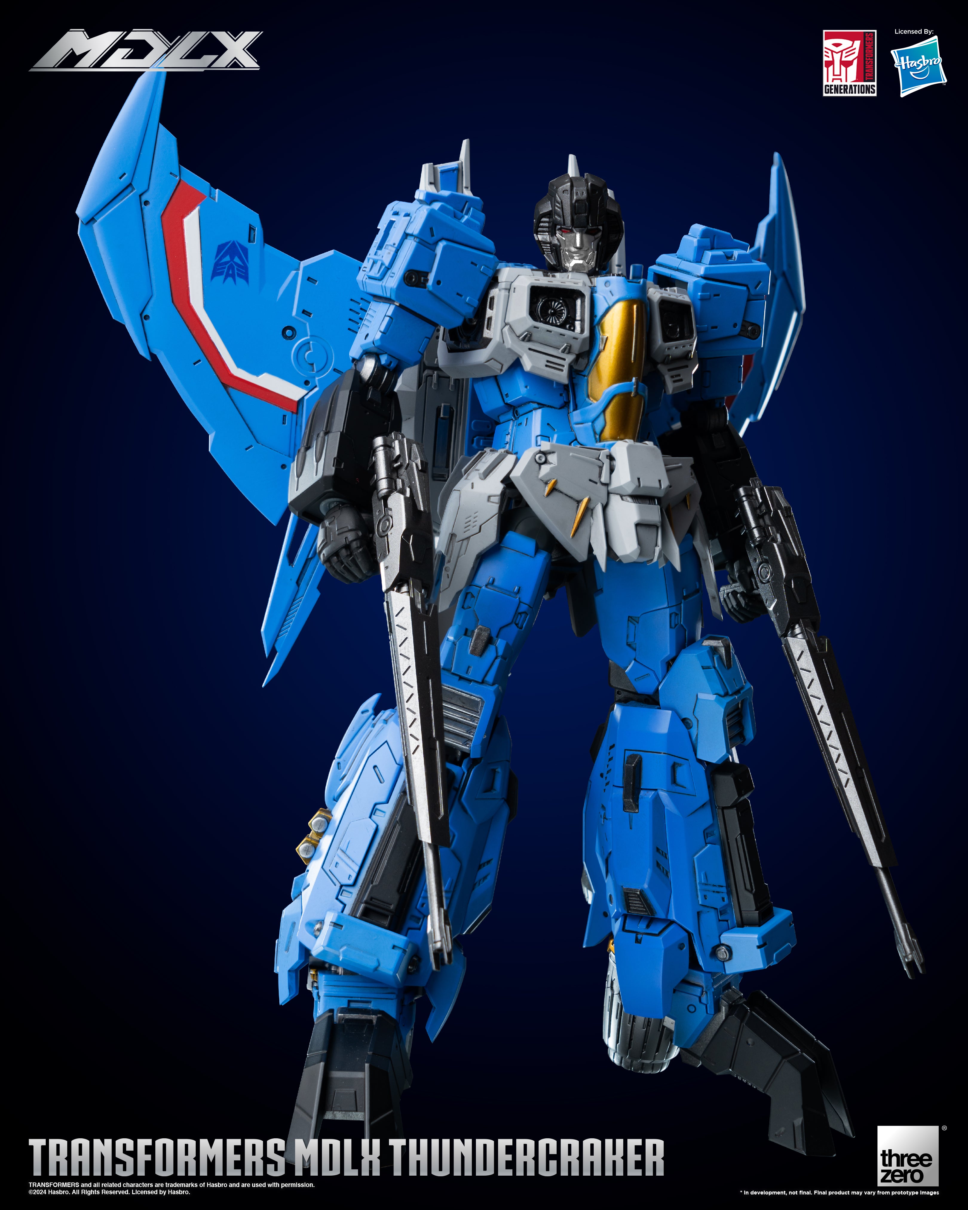 Threezero Transformers MDLX Thundercracker、mySite、hgirdovlk