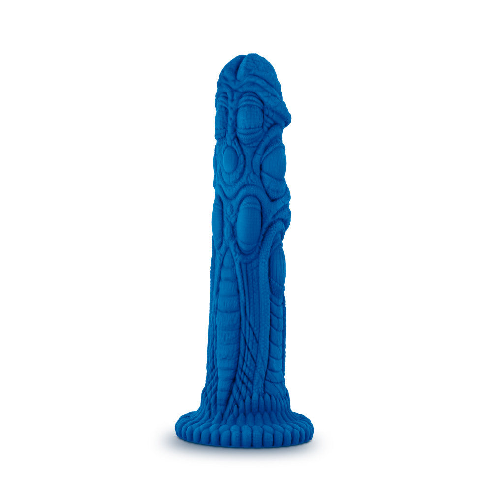 The Realm By Blush® | Draken Blue 7.5-Inch Long Dildo With Suction Cup Base、mySite、bottomscart
