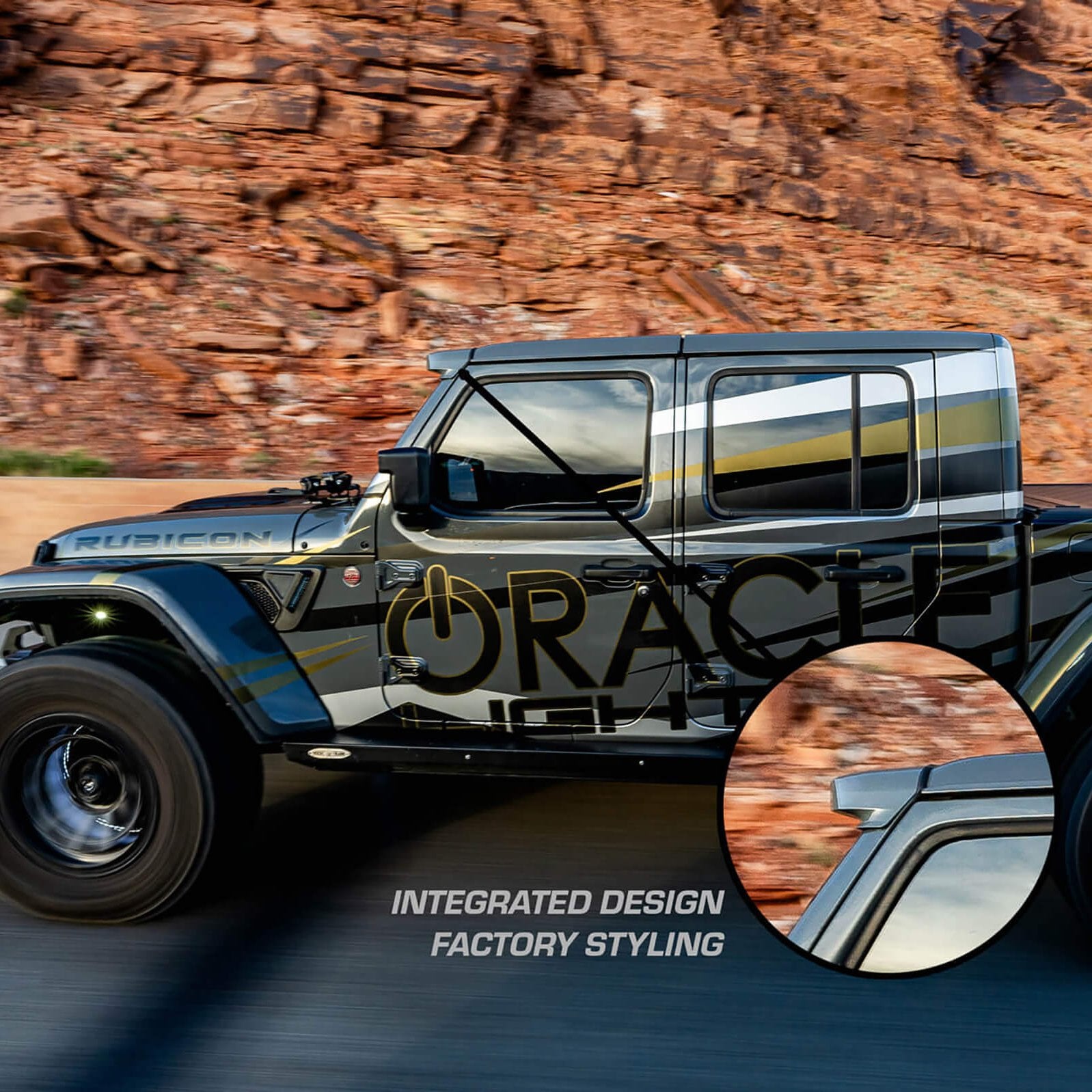 ORACLE Lighting Integrated Windshield Roof LED Light Bar System for Jeep Wrangler JL & Gladiator JT、mySite、nflplayoffbracketp