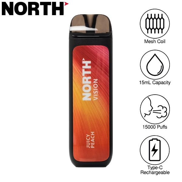 North Vision 15000 Puffs Rechargeable Disposable Vape 15mL、mySite、zt4zffjzw