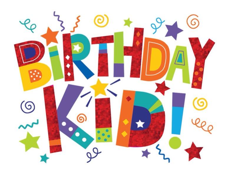  Birthday Kid Foil Mini Card、mySite、ghnorth