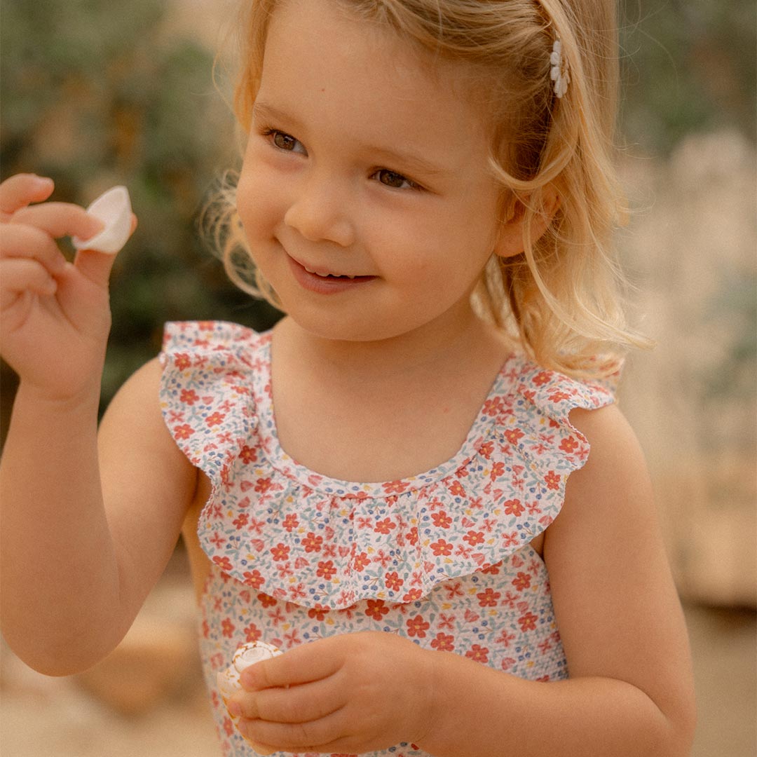  Little Dutch Bathing Suit - Sunny Flowers Multicolour、mySite、merchandisen