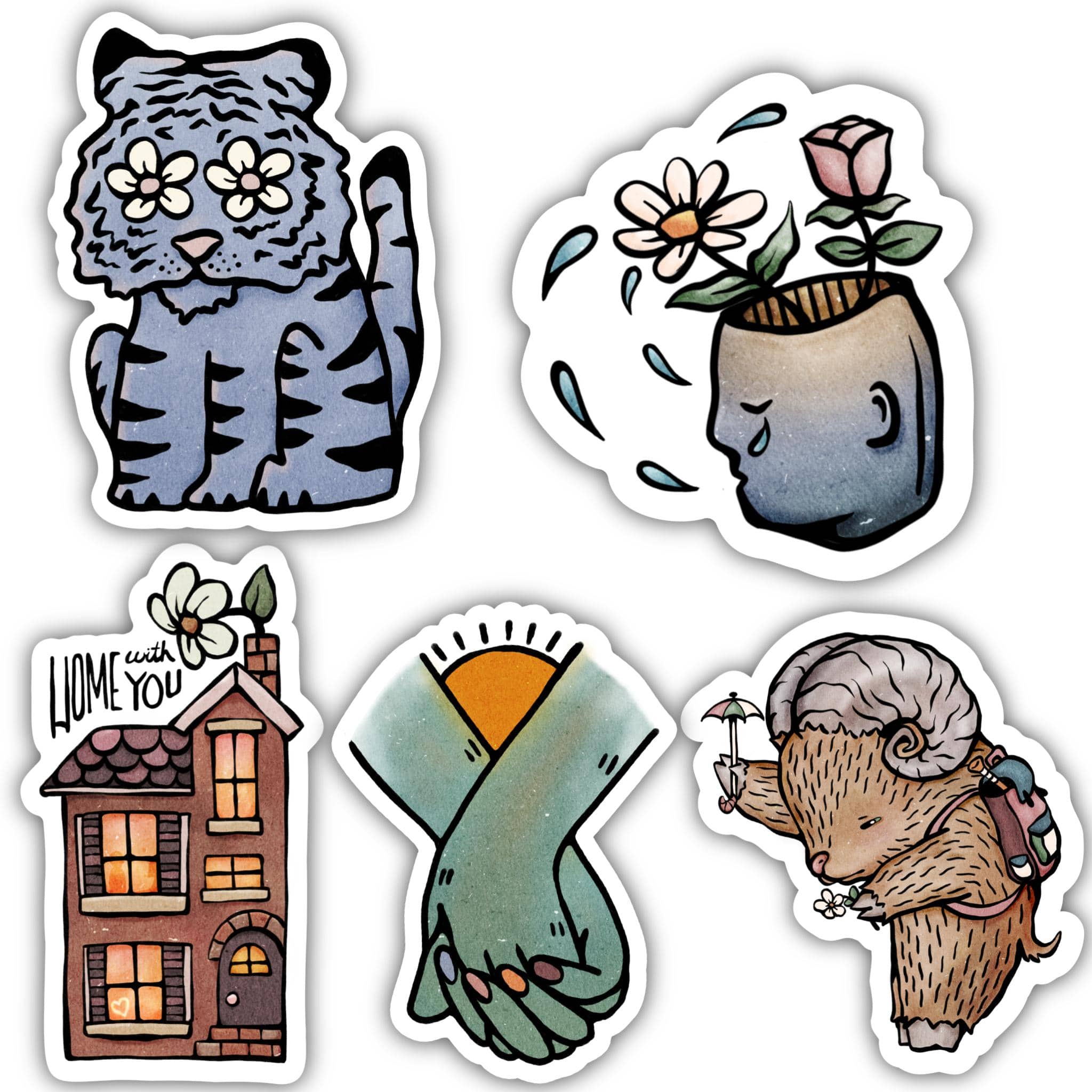  My Sunbeam The Basics Sticker 5 Pack、mySite、elrpsem3k