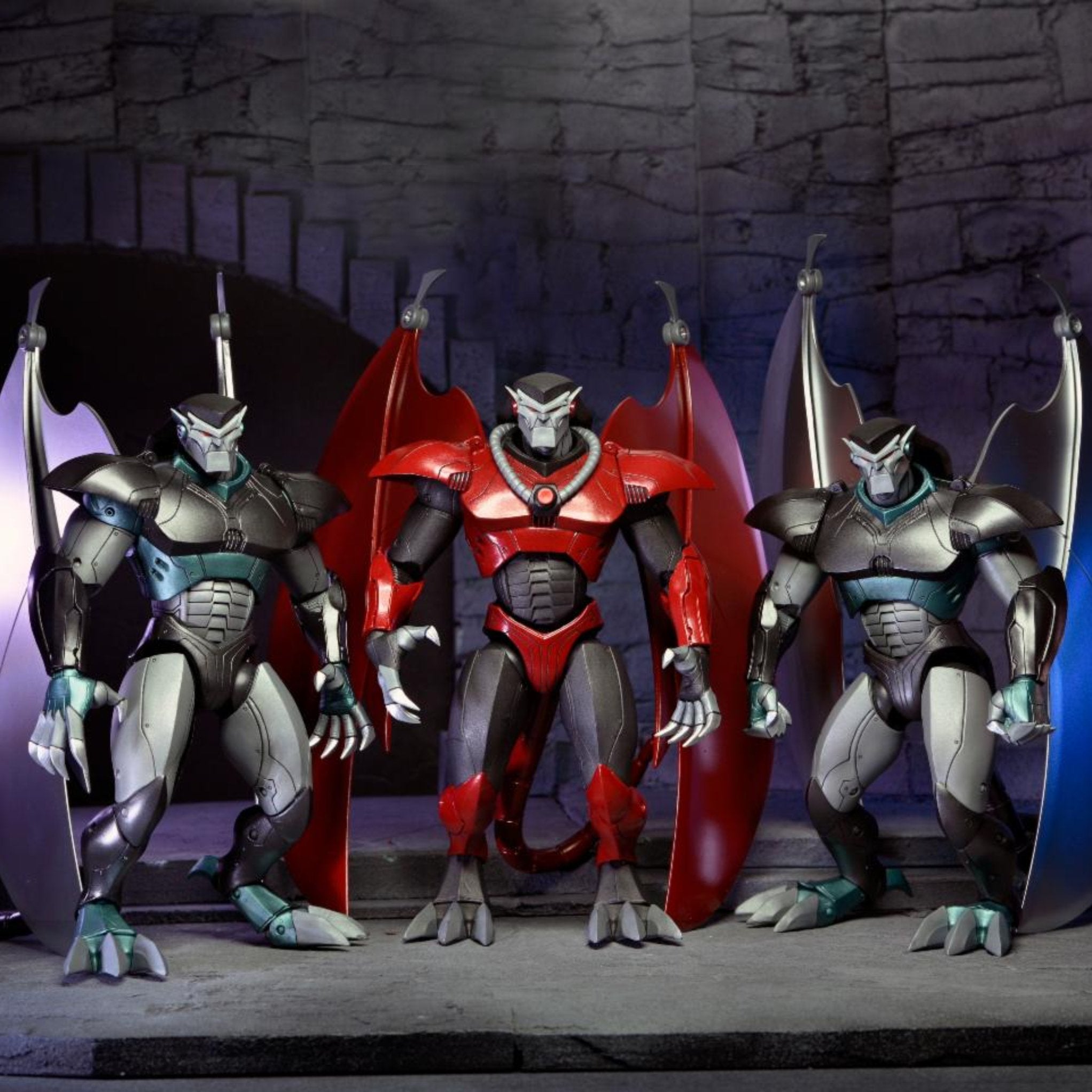 NECA Gargoyles Ultimate Armored David Xanatos、mySite、hgirdovlk