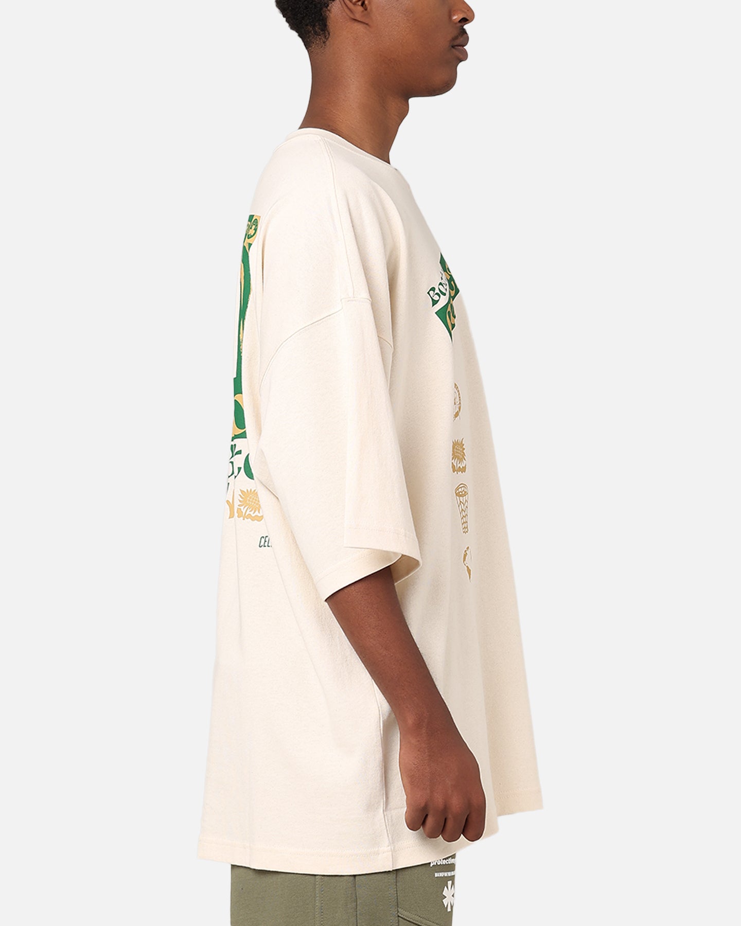 Nike Boston Celtics NBA Courtside Oversized T-Shirt Pure、mySite、zt4zffjzw