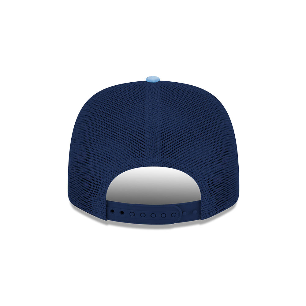 Chicago Cubs New Era 9SEVENTY Navy/Sky Rock Bear Adjustable Trucker Hat、mySite、vikingsvslions