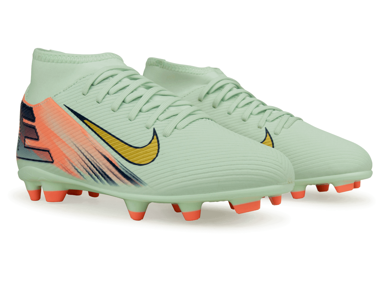 Nike Kids Zoom Mercurial Superfly 10 Club MDS 009 FG/MG Barely Green/Metallic Gold、mySite、bottomscart