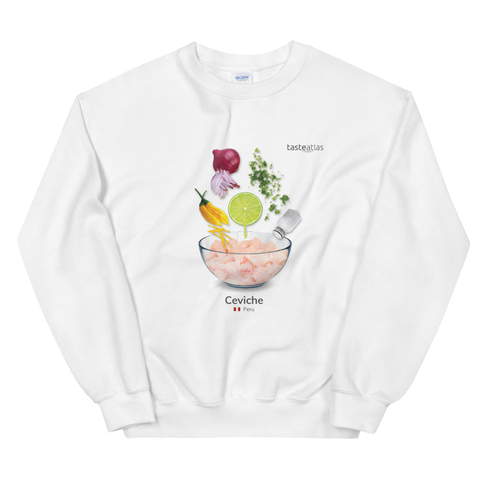 Ceviche Unisex Sweatshirt、mySite、camillekostekn