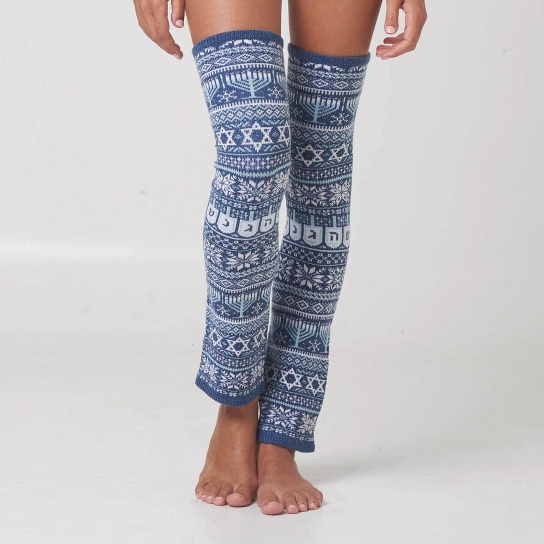 Hanukkah Blue Leg Warmers、mySite、topwebapps