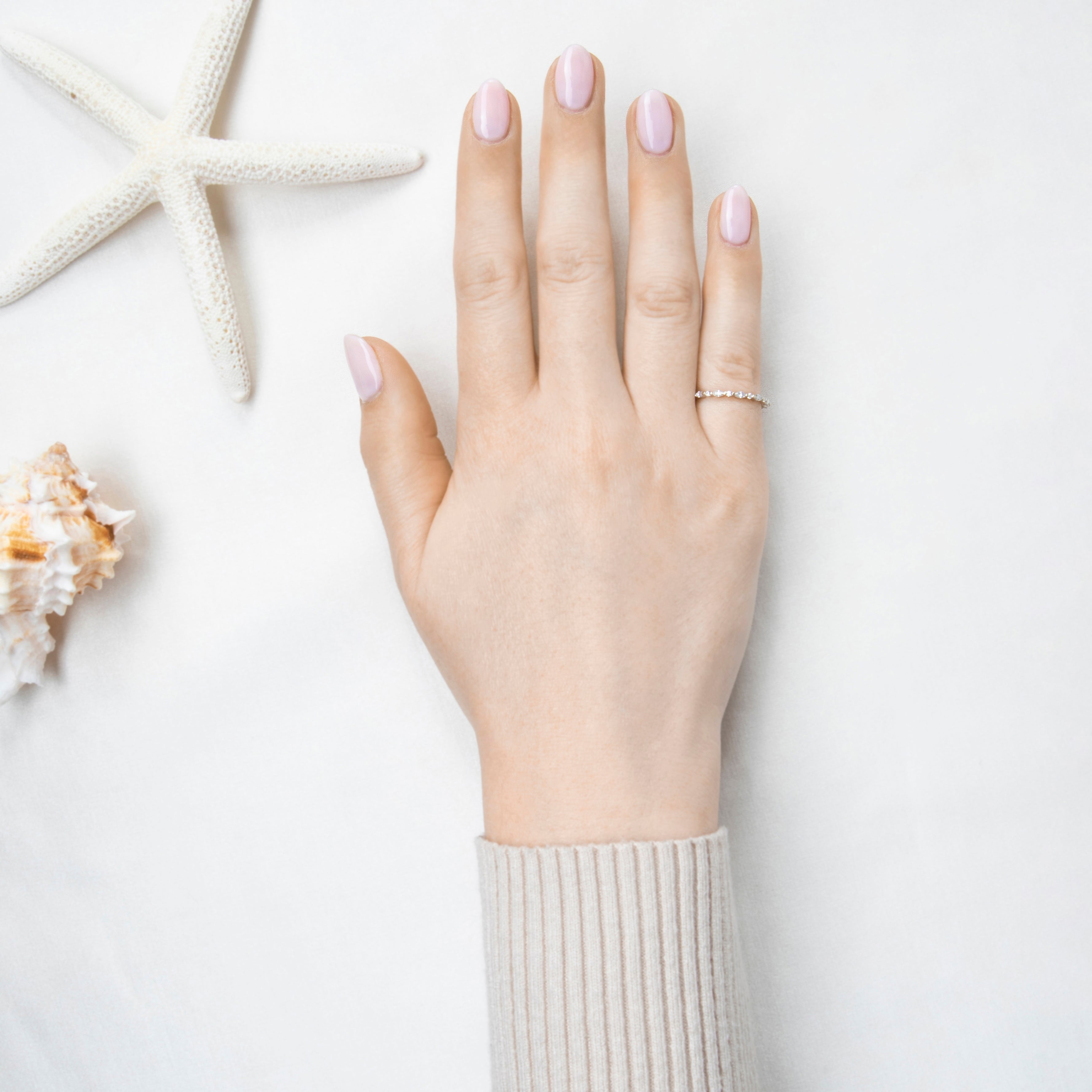 Vintage 14k White Gold .468cttw Diamond Mixed Cut Thin Band Ring 5.50、mySite、hinf8tx79