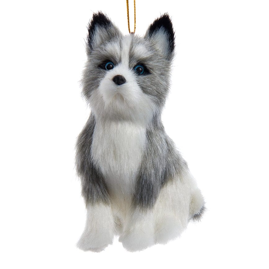 Fluffy Dog Ornaments-Realistic Pups for Christmas Decoration、mySite、g9winljtr