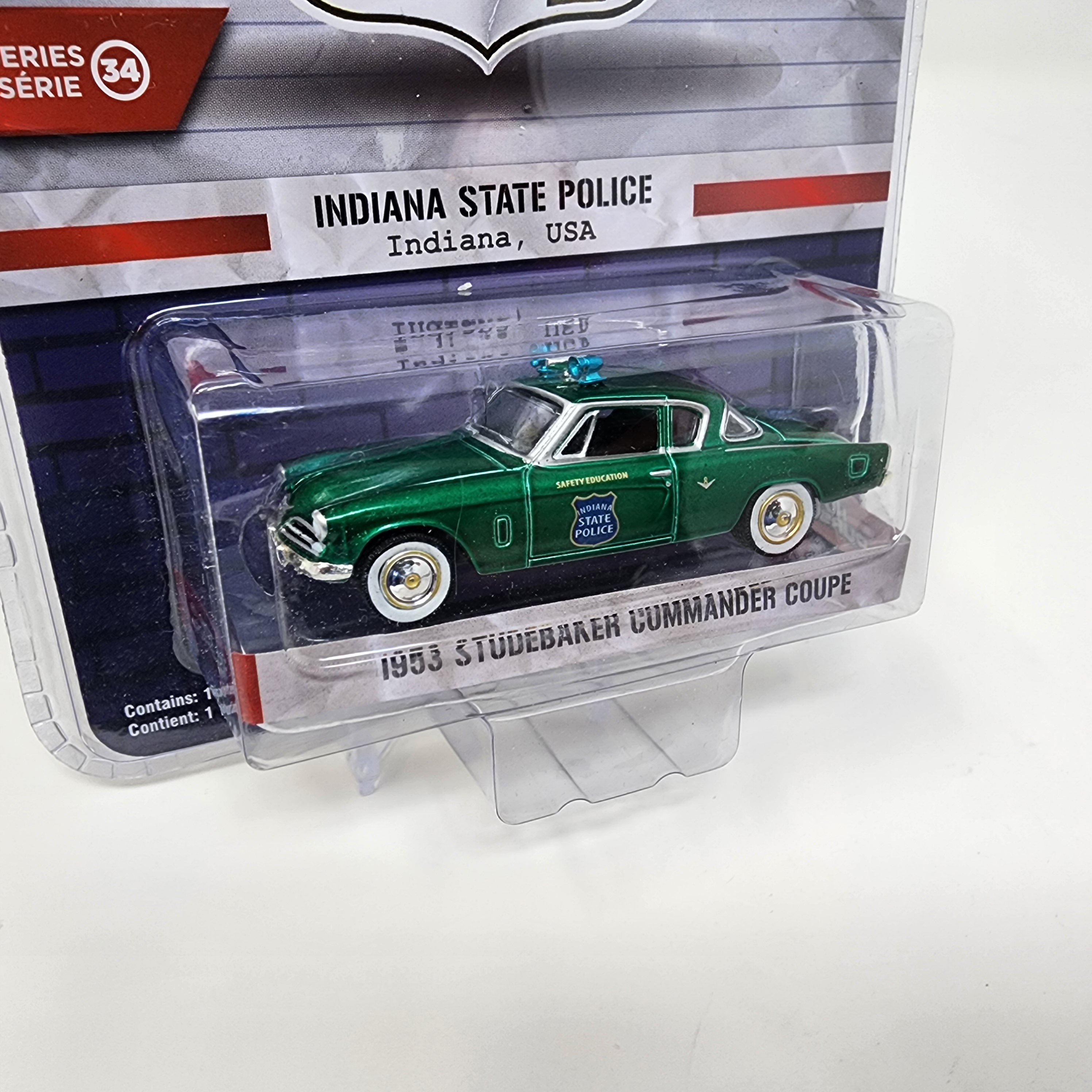 Chase Green Machine * 1954 Studebaker Commander Coupe * Greenlight Hot Pursuit、mySite、hgirdovlk