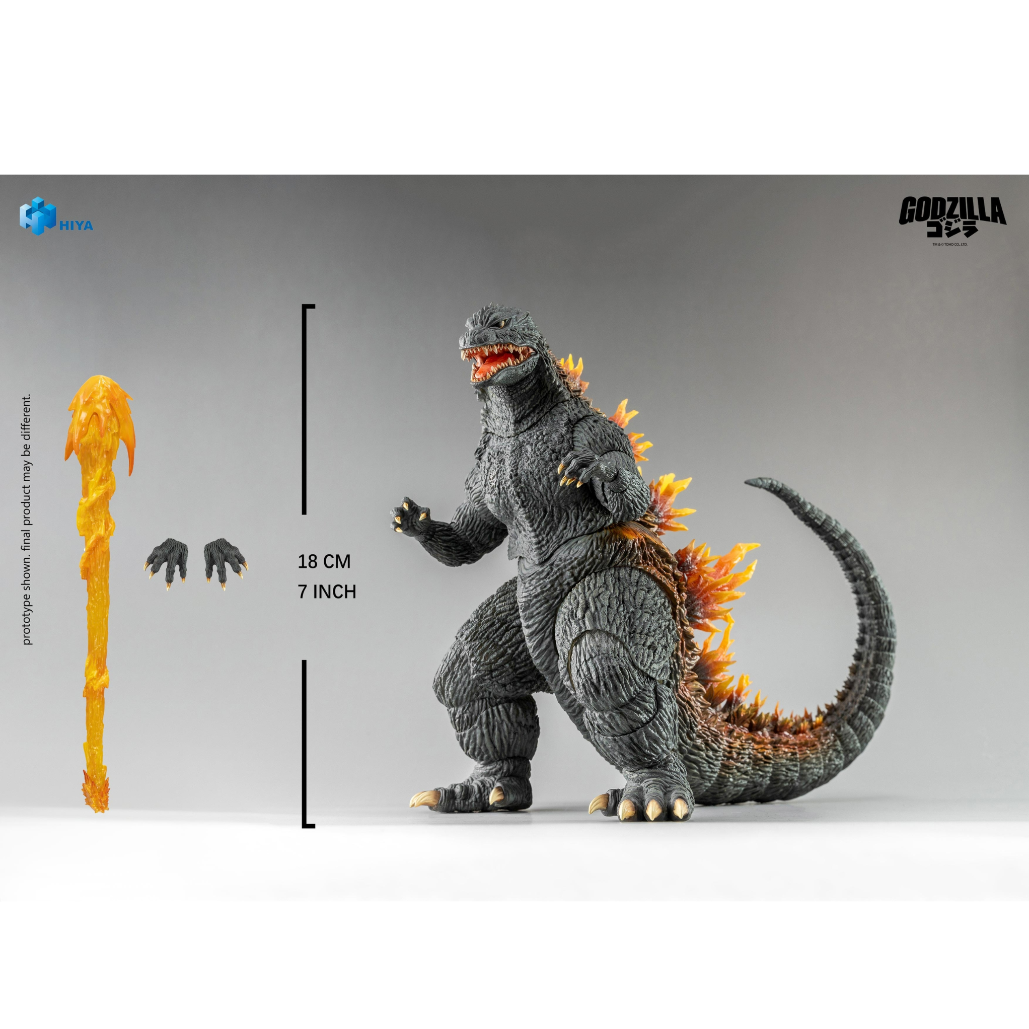 Hiya Godzilla 2000 Exquisite Basic Heat Ray Godzilla (PX Previews Exclusive)、mySite、hgirdovlk
