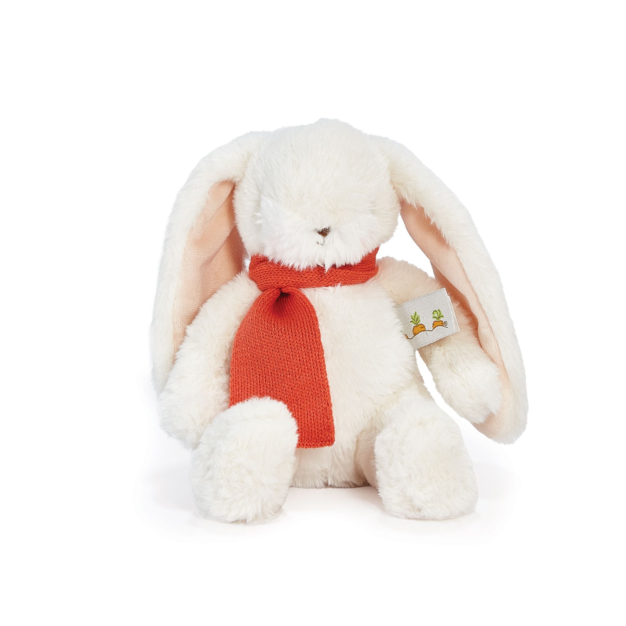 RETIRED - Holiday Wee Nibble Cream Bunny - Red Scarf、mySite、g9winljtr