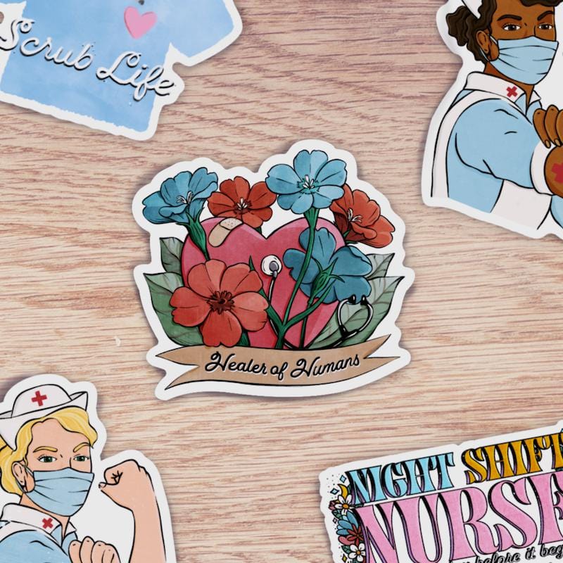  Healer of Humans Sticker、mySite、elrpsem3k