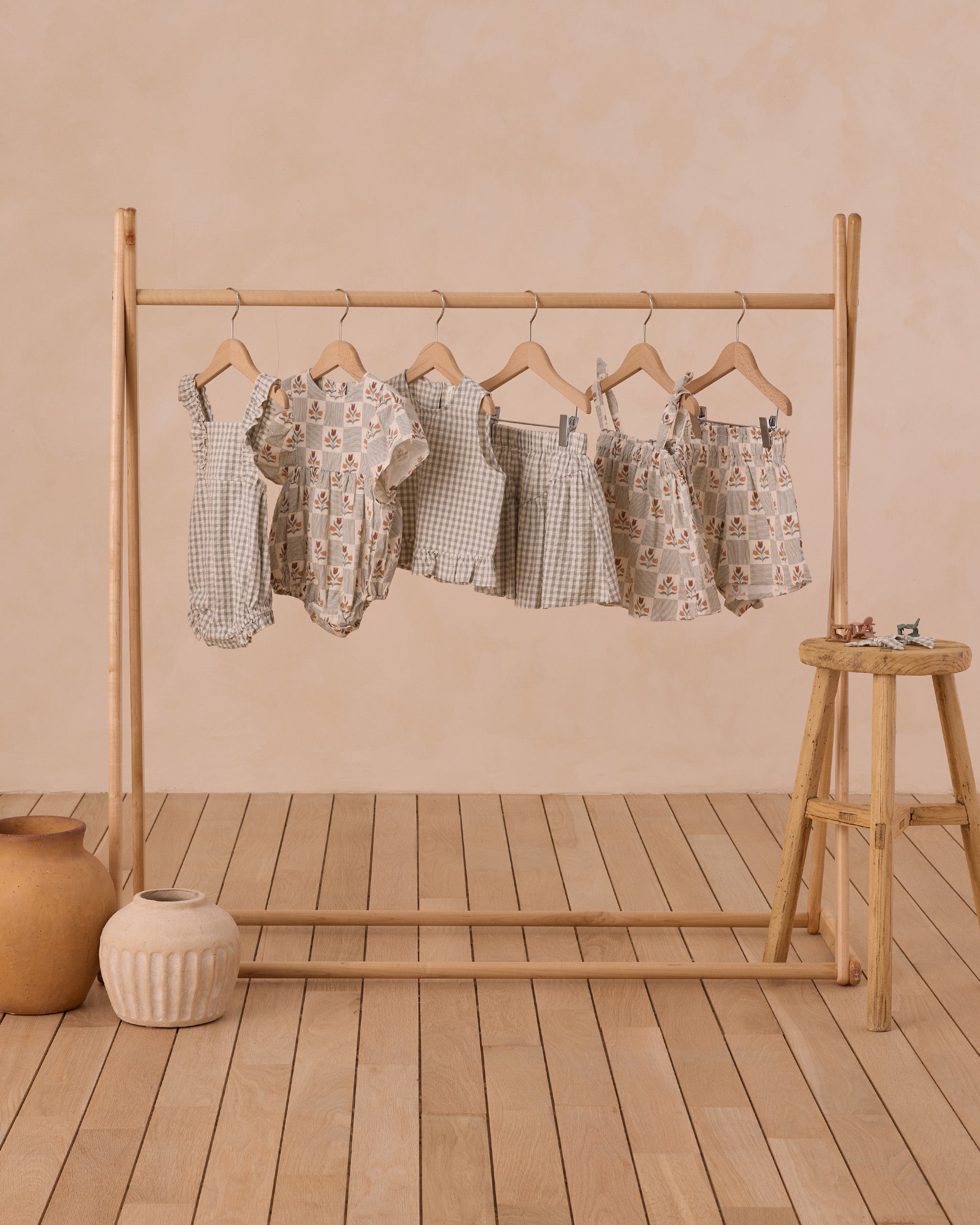  Chiara Romper || Eucalyptus Gingham、mySite、layawaytickets