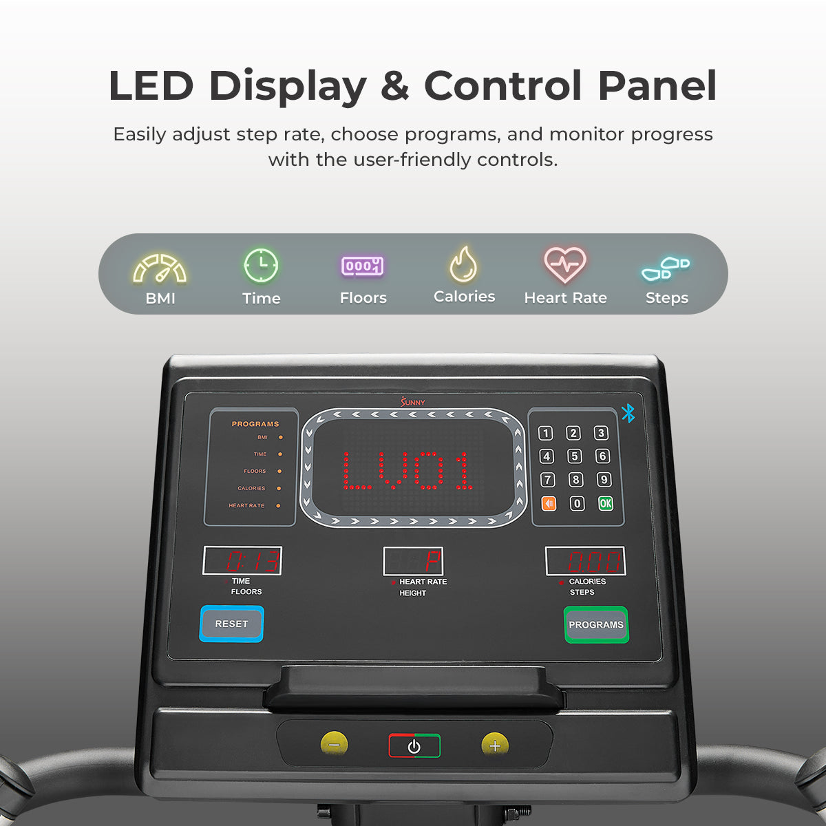  Sunny Health & Fitness Premium Smart Stair Climber、mySite、ghnorth