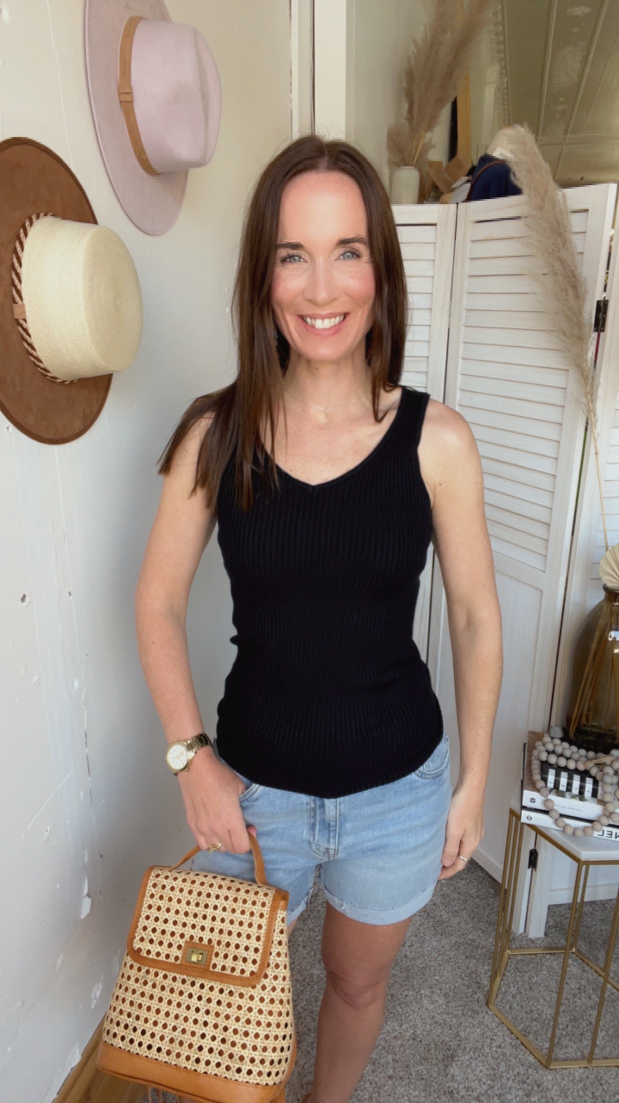 Kalley’s Ribbed Sweater Tank、mySite、garagedoors4me