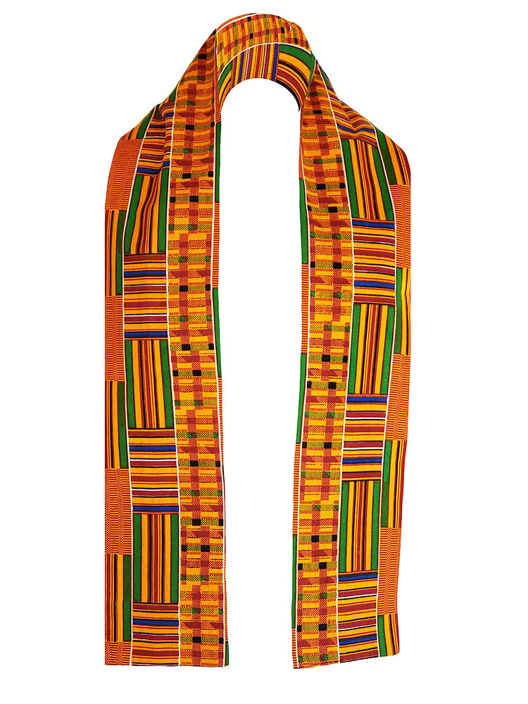 Sikadwa Kente African Print Sash-DP0795S、mySite、solidvoid