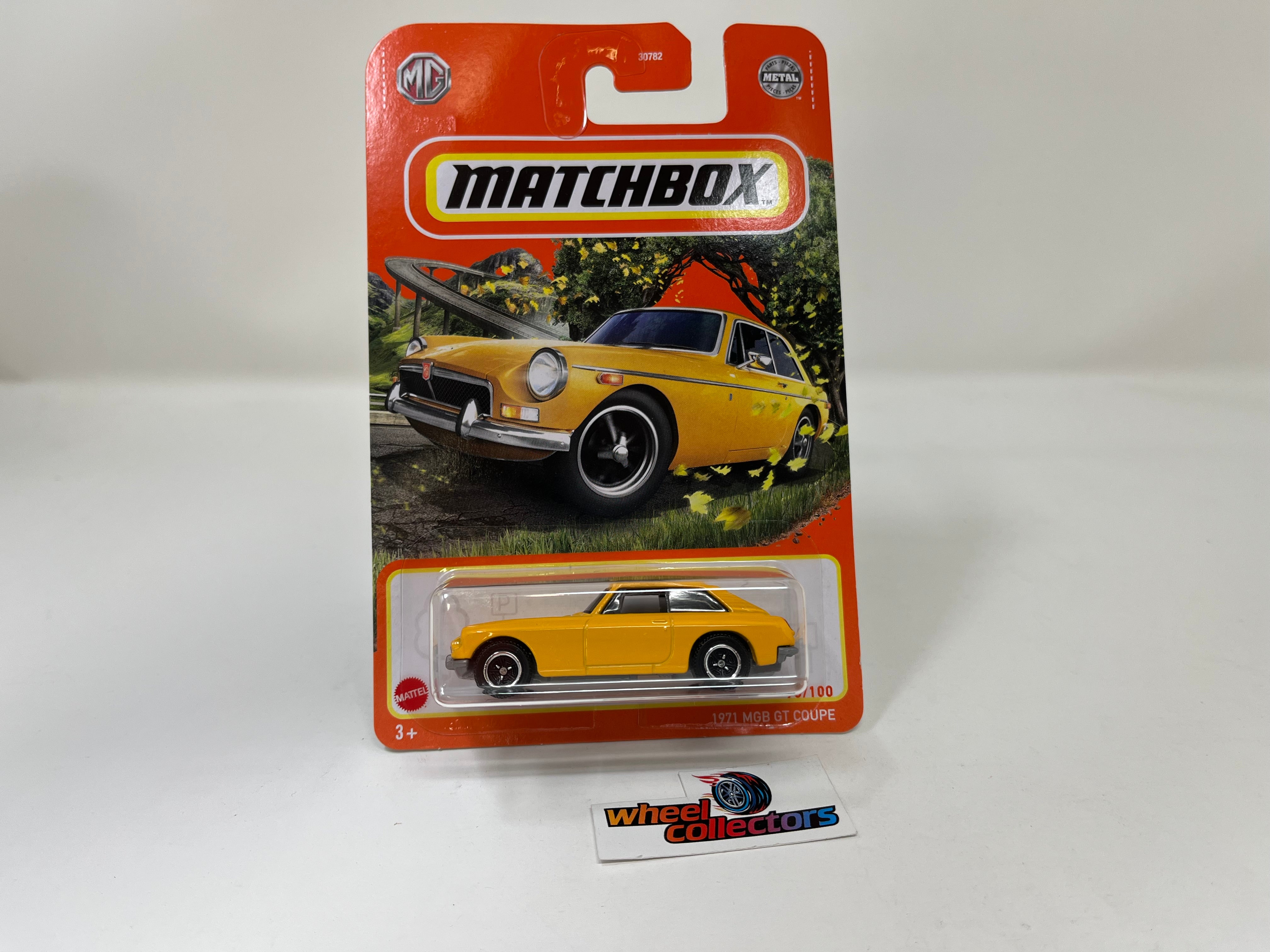1971 MGB GT Coupe * Yellow * Matchbox Basic Series、mySite、hgirdovlk
