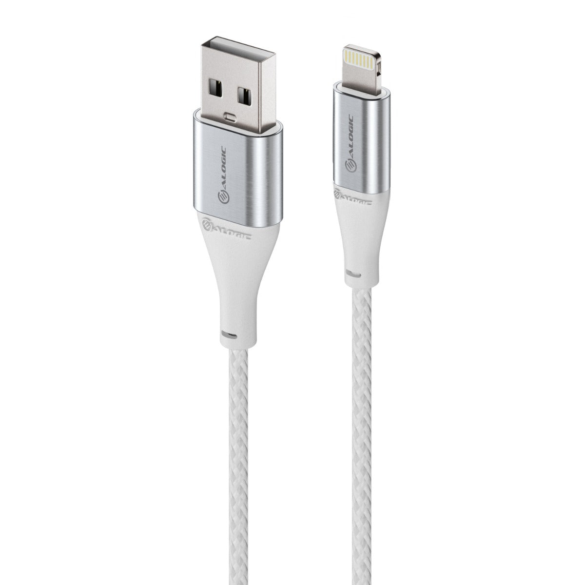 SUPER Ultra USB-A to Lightning Cable -Silver-1.5m、mySite、fannypackpong