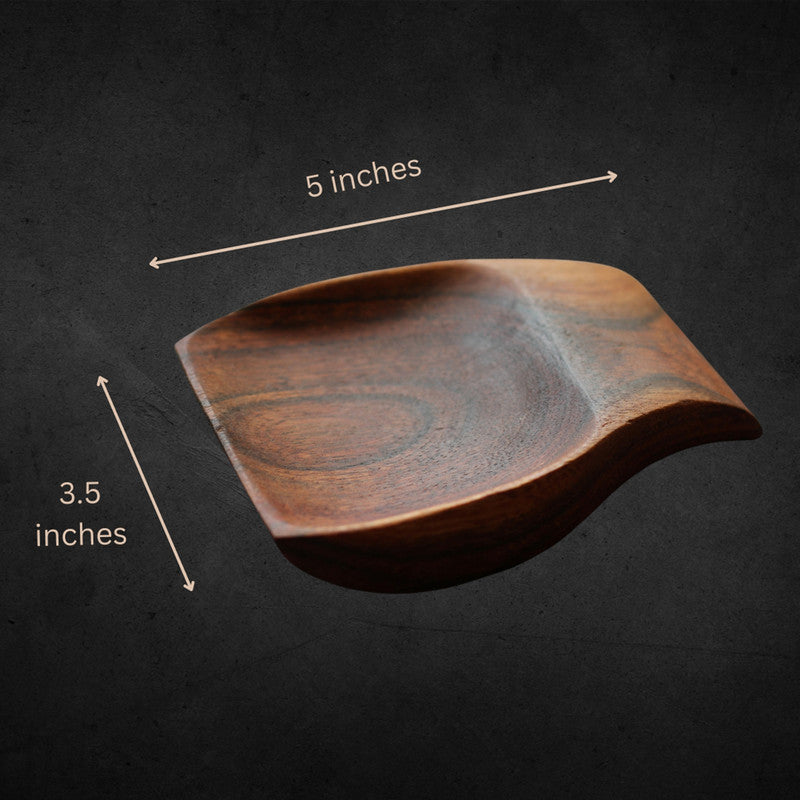 Acacia Wood Spoon Rest/Holder | Serving Spoon Ladles Tongs | Kitchen Tool | Set of 2、mySite、camillekostekn