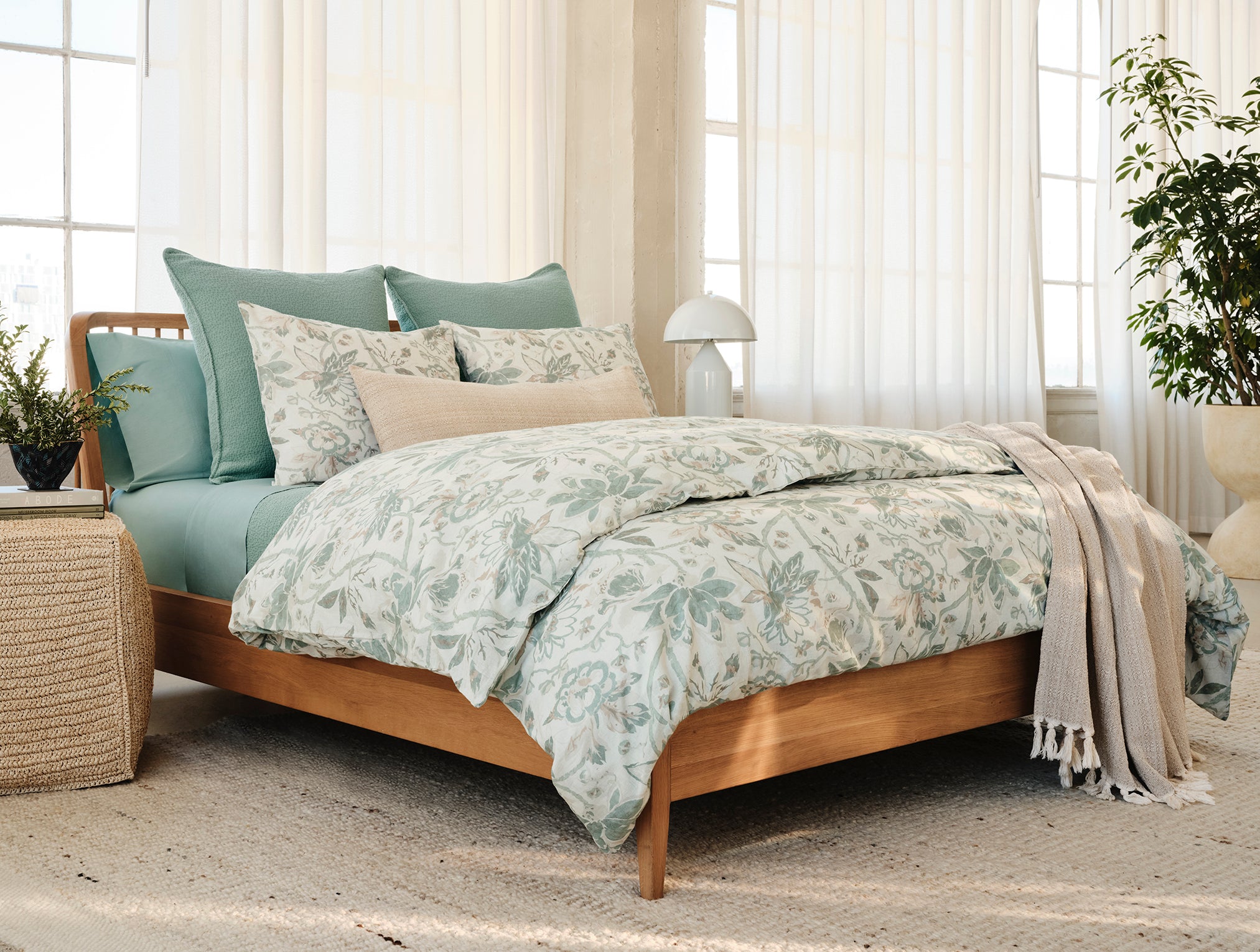  Sea Bloom Print Duvet Cover、mySite、sugarbowlscore